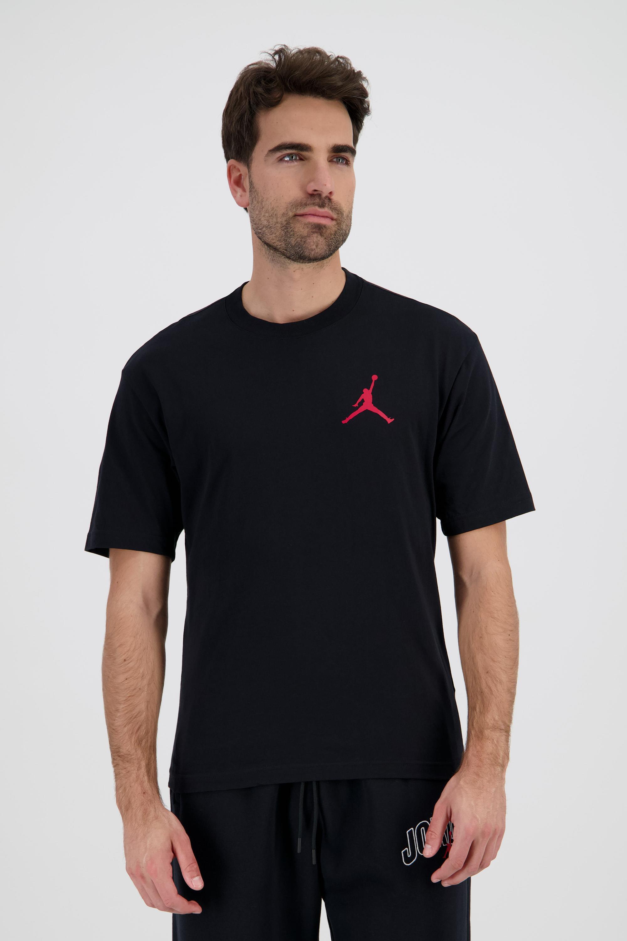 T-Shirt Jordan - T-Shirt Algodão Pequeno Homem Preto