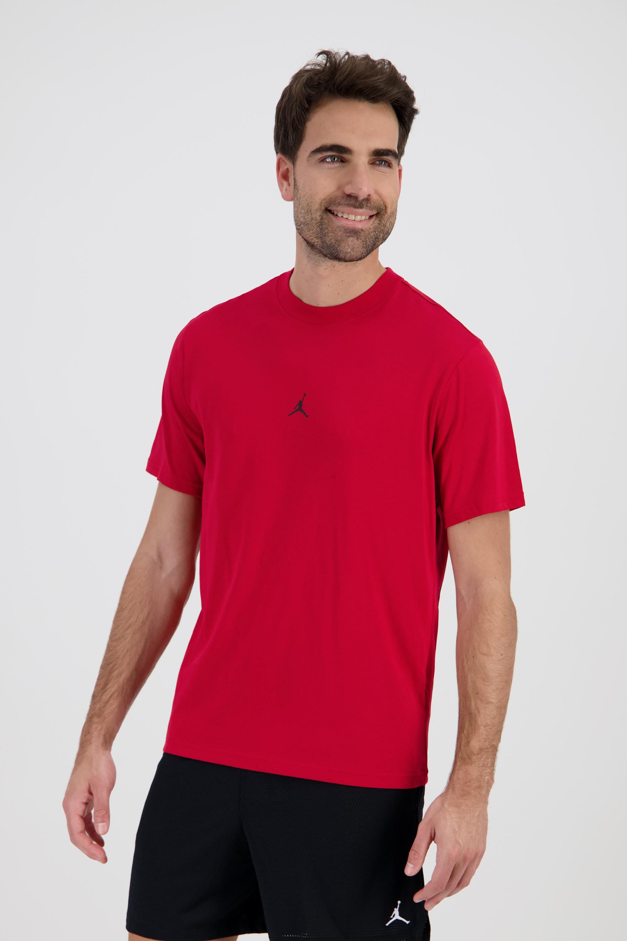 T-Shirt Jordan - T-Shirt Algodão Pequeno Homem Vermelho