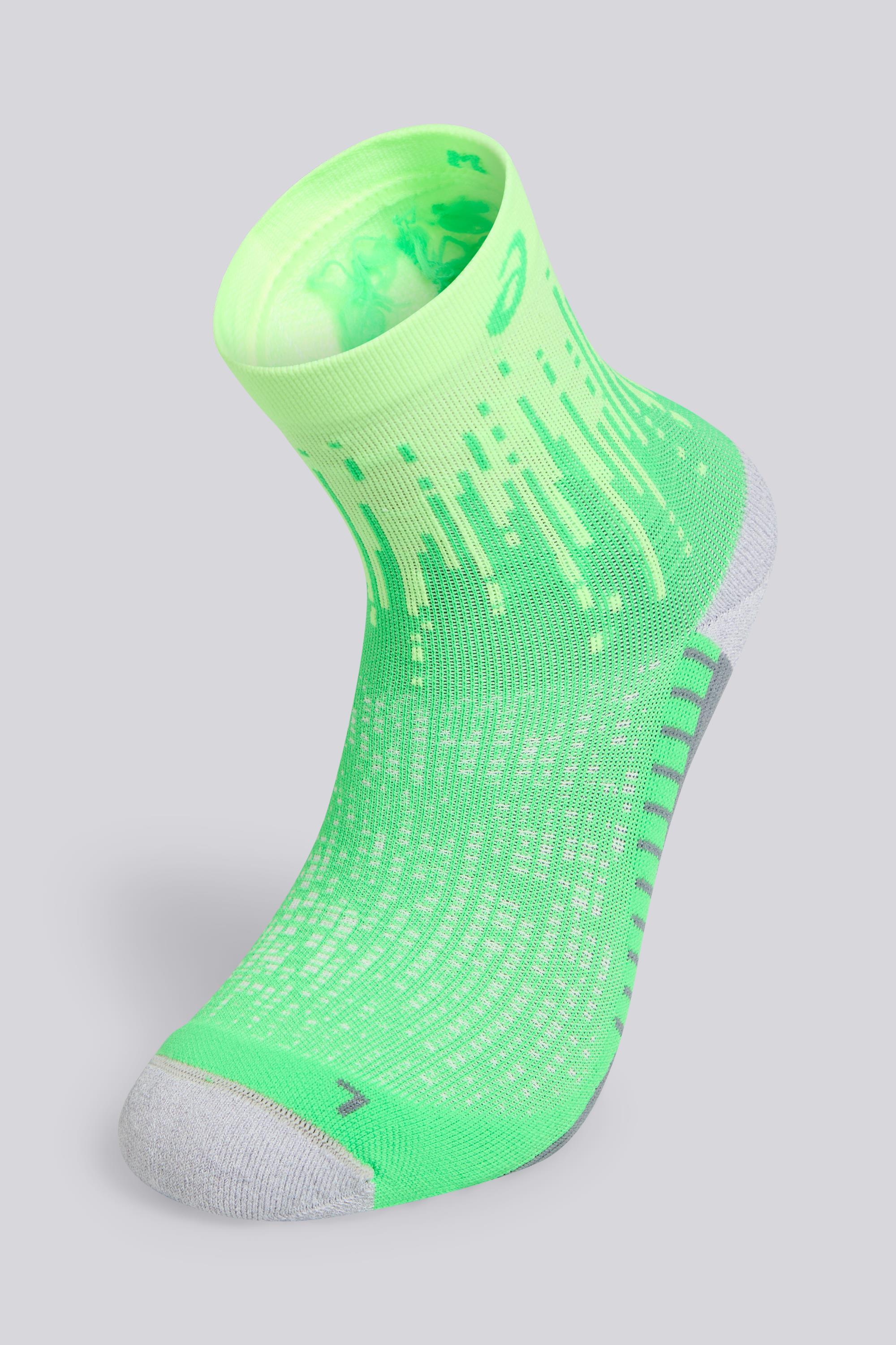 Calcetines Cortos Asics Running Hombre Verdes talla