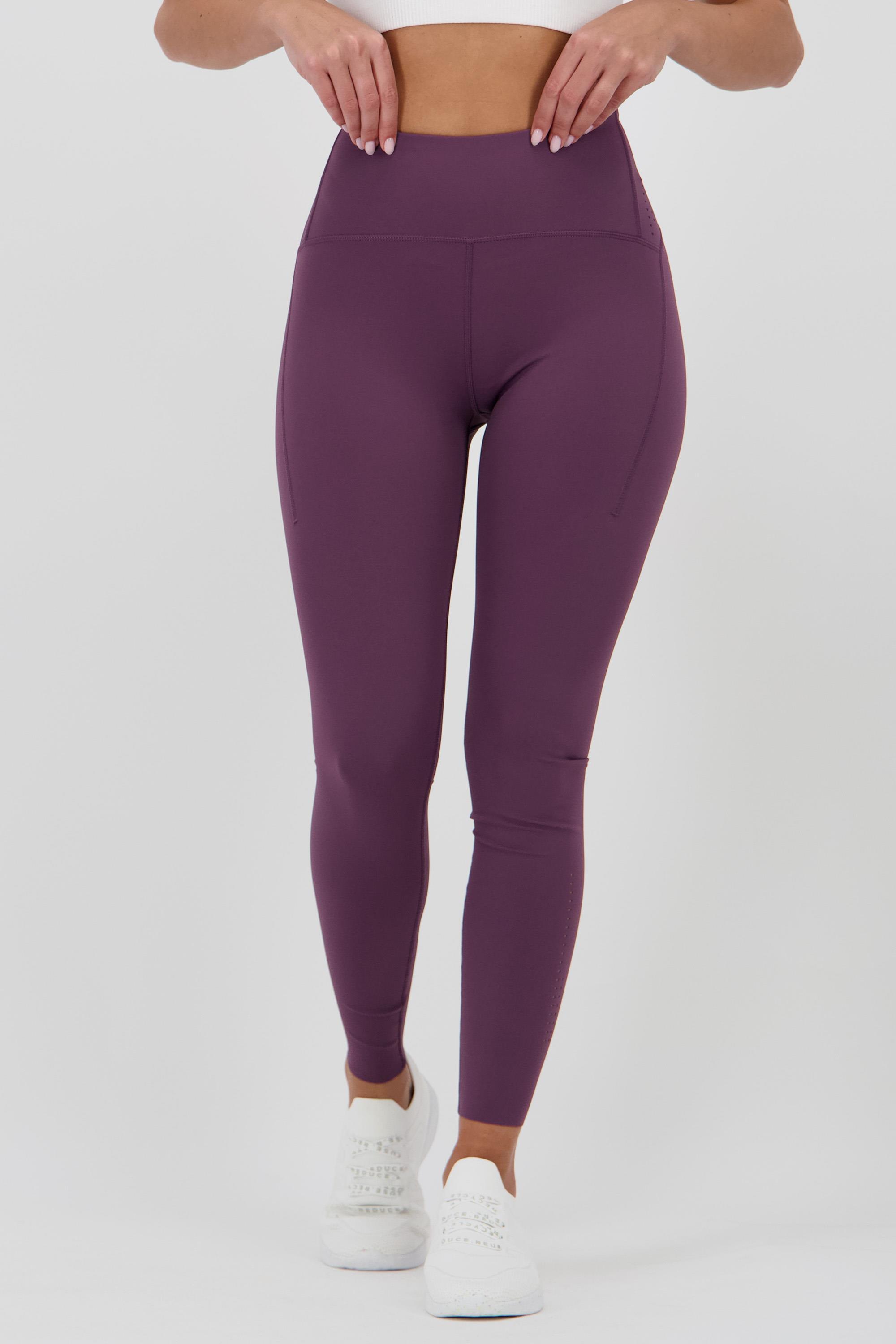 Mallas Doone - Morado - Mallas Cintura Alta Mujer talla