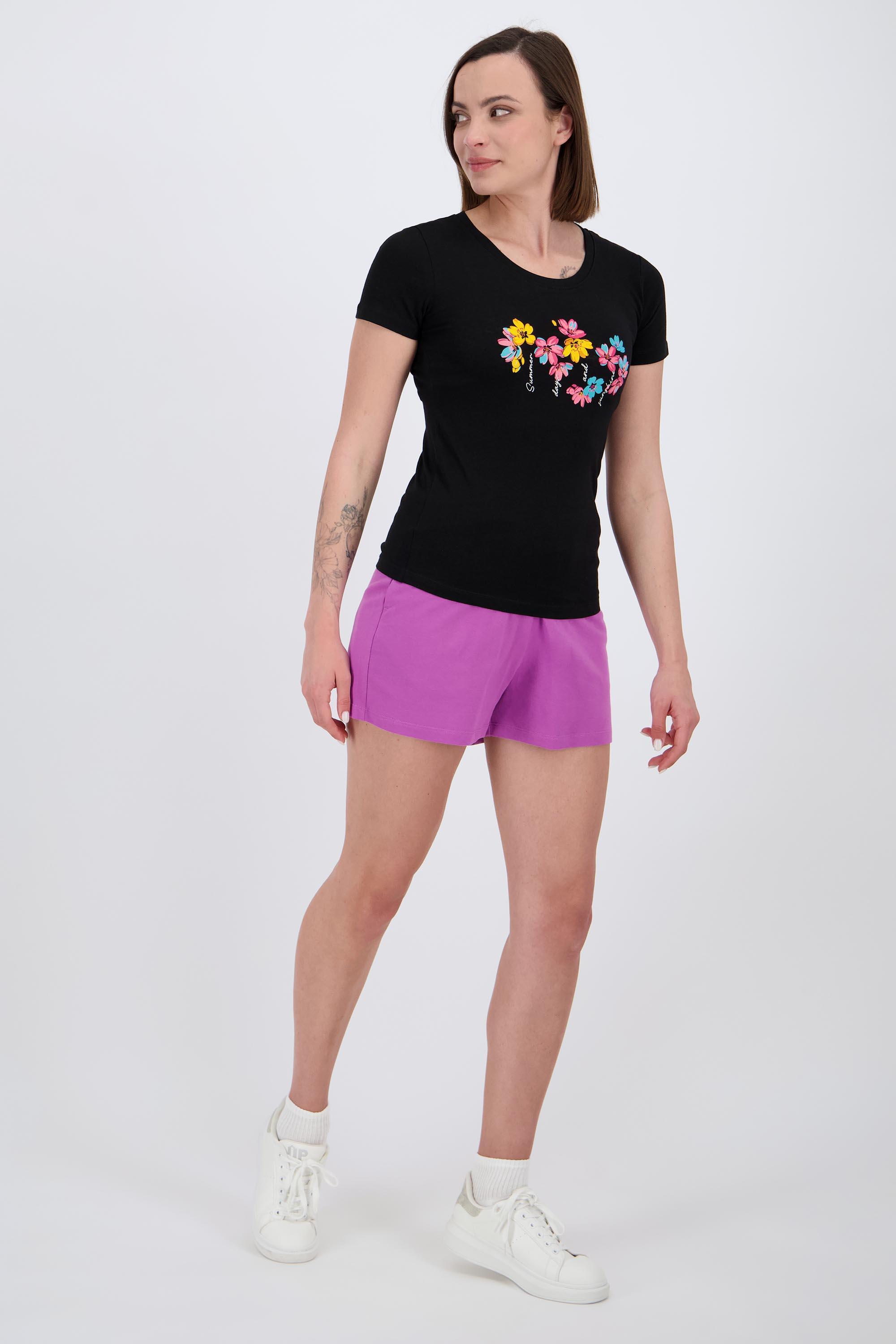 Silver Stamps - Preto - T-Shirt AlgodãO Mulher Tamanho L-image