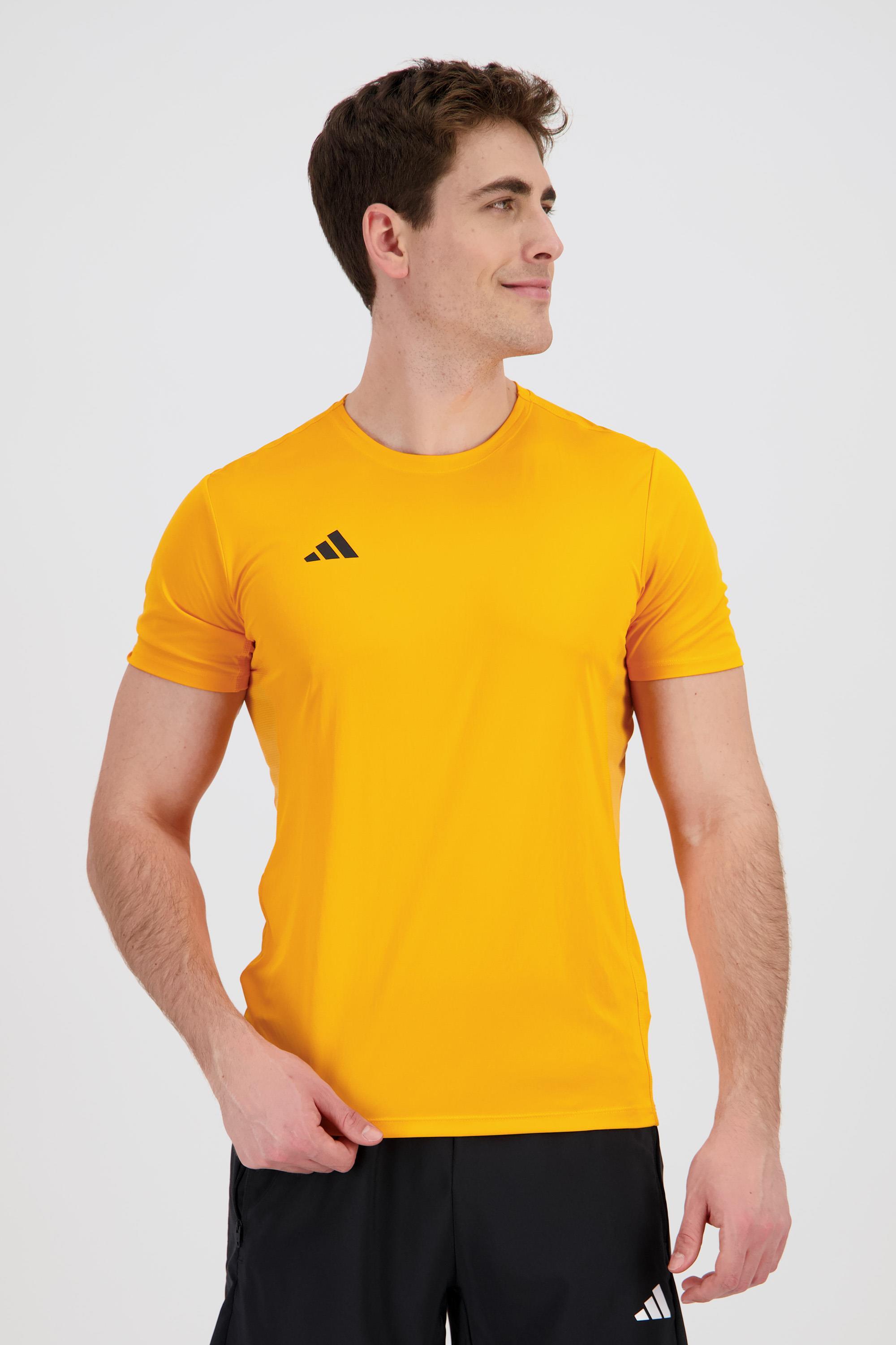 Adidas Adizero Camiseta Running Hombre Naranja - Talla L