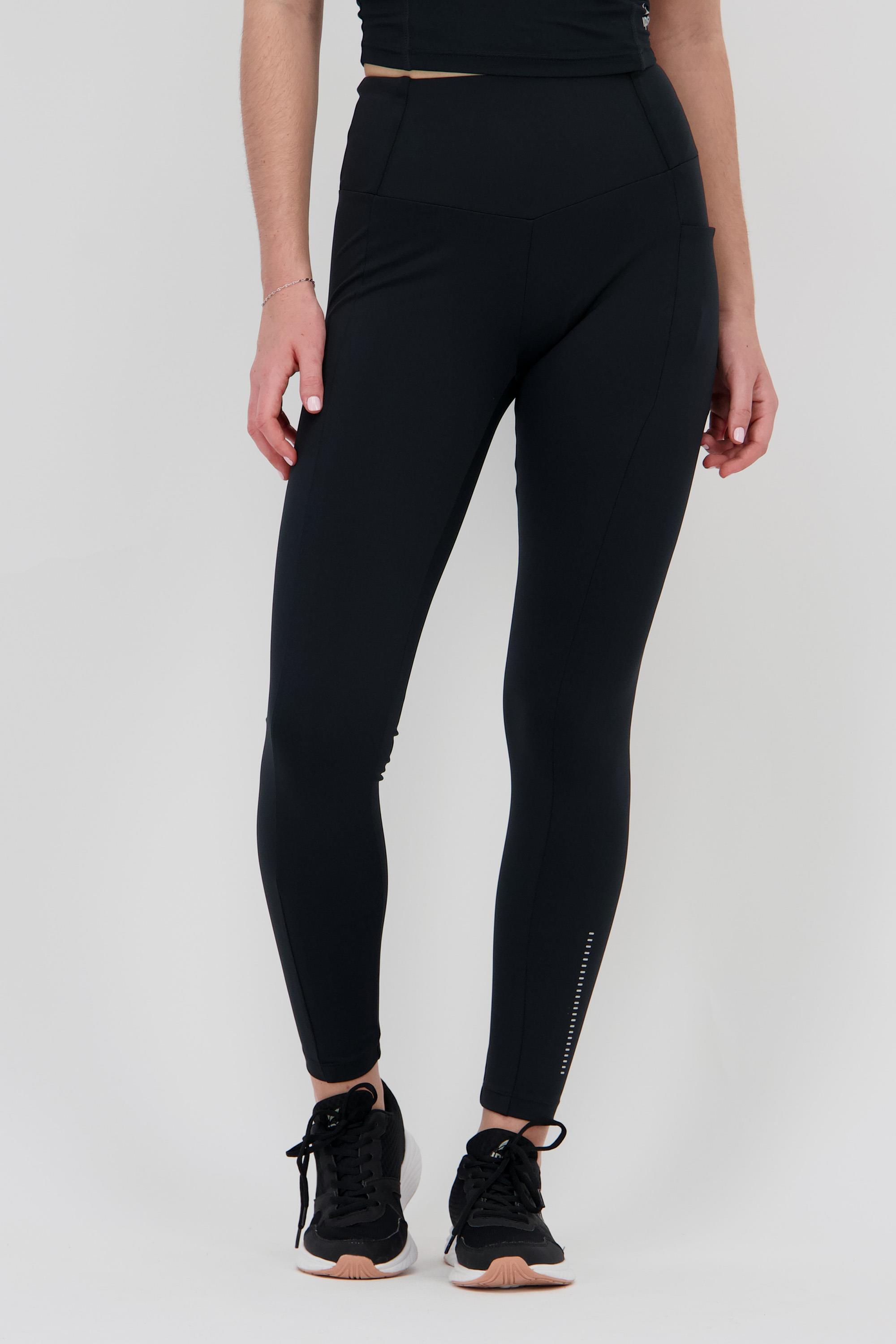 Speed - Negro - Mallas Cintura Alta Mujer talla