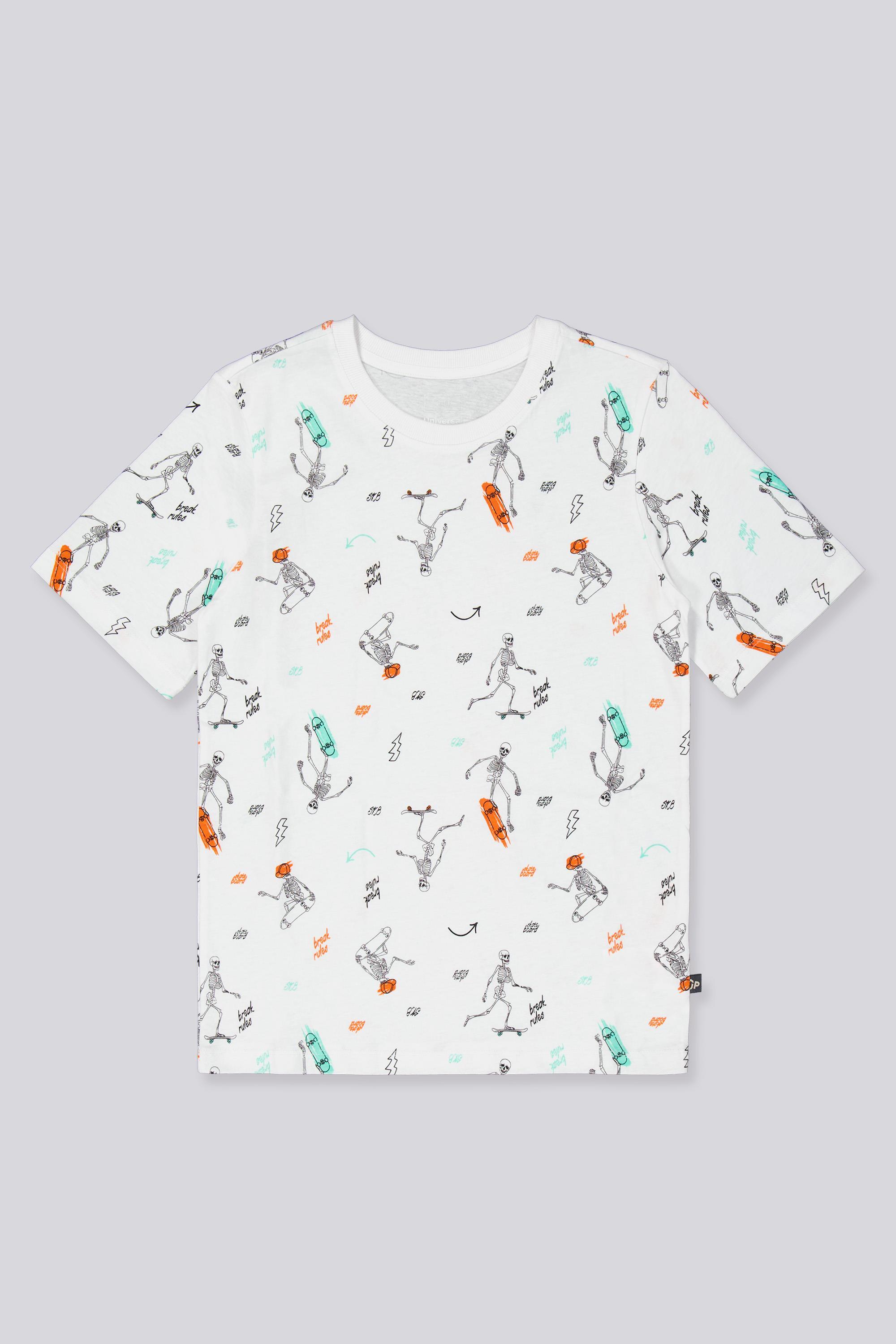 Trespass - Camiseta De Manga Corta Modelo Space Para Hombre Azul