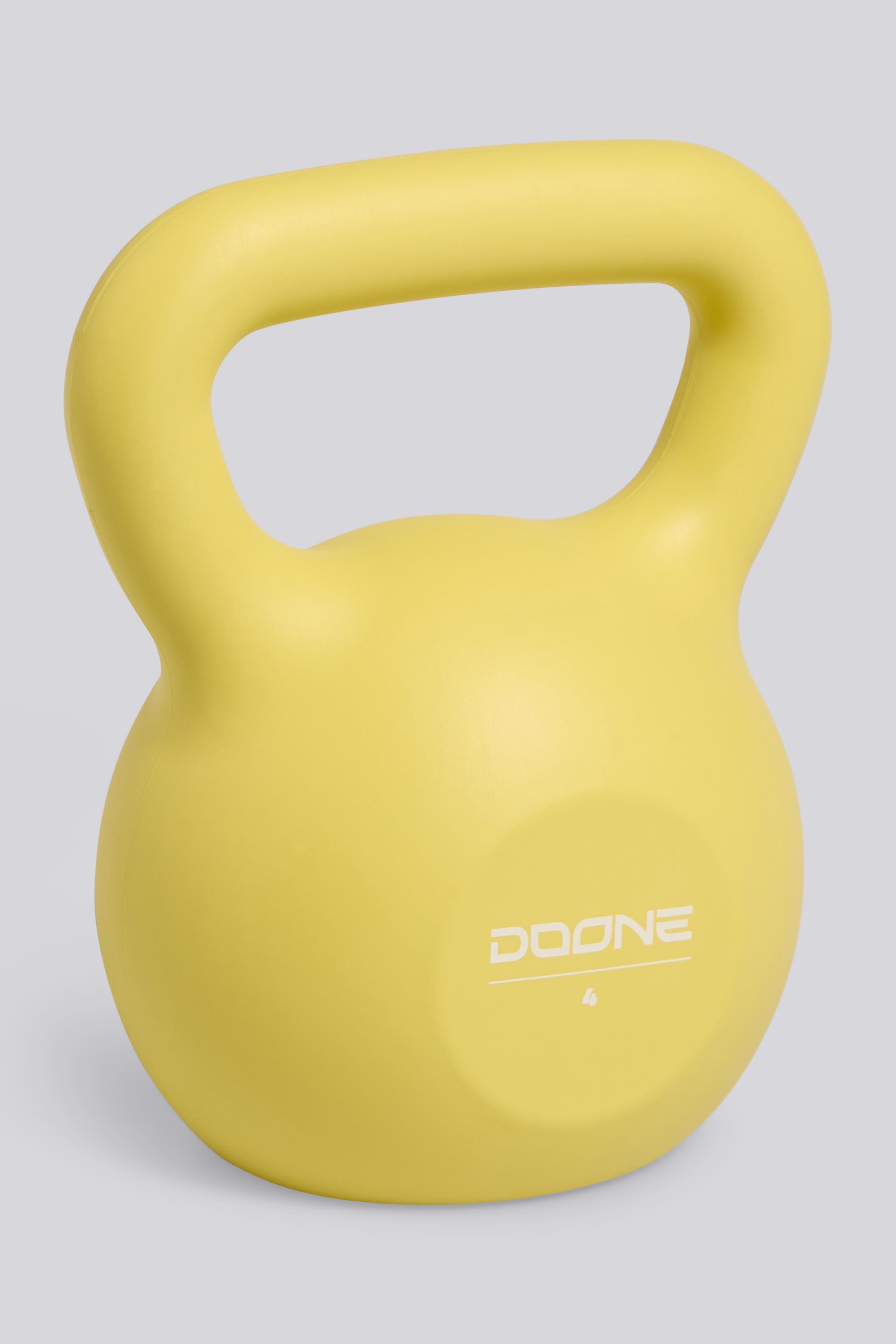 Ketlebell Doone - Amarillo - Pesa Rusa 4 Kg talla T.U.