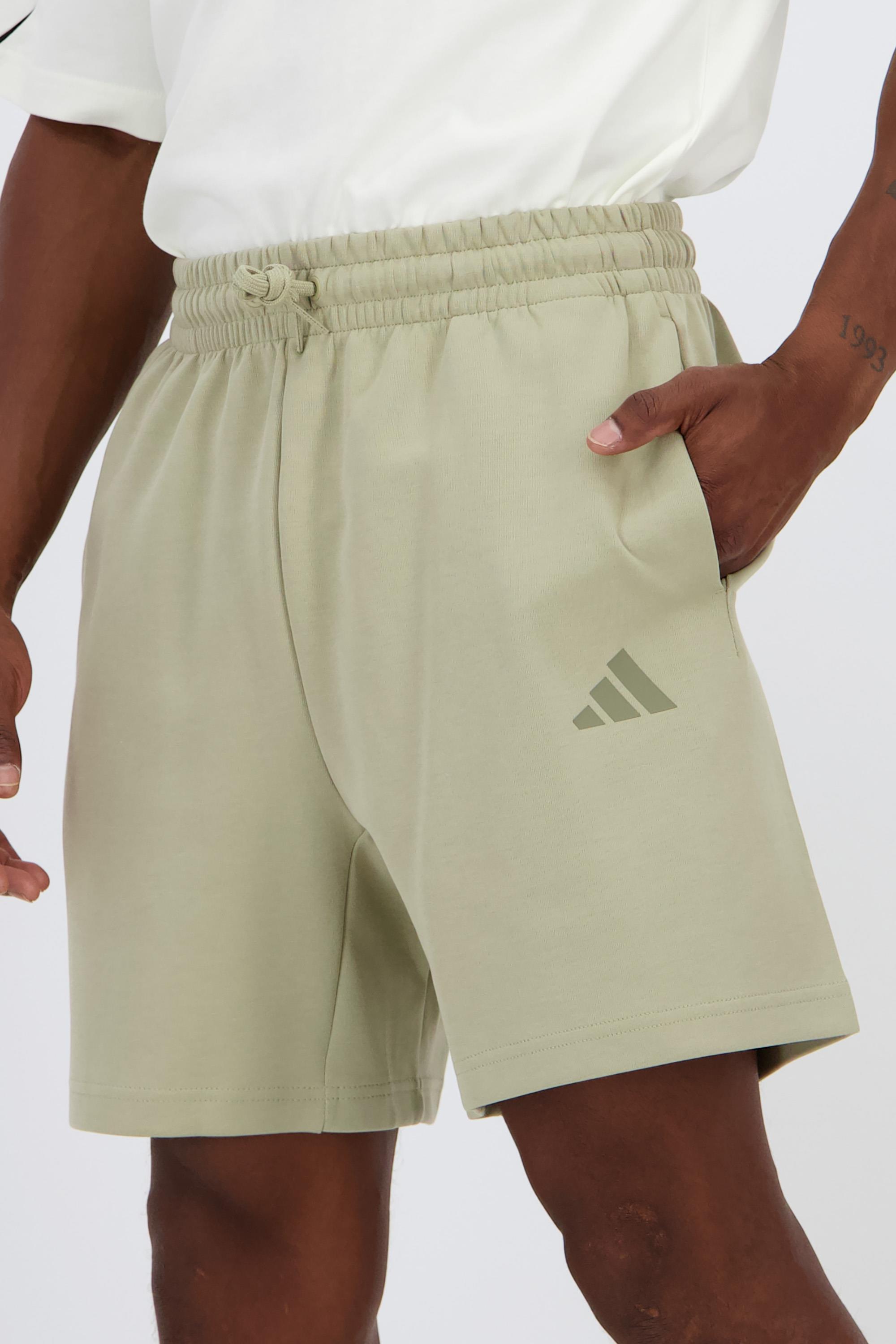 Adidas Ficons - Caqui - Calções Extra Pequeno Homem Verde