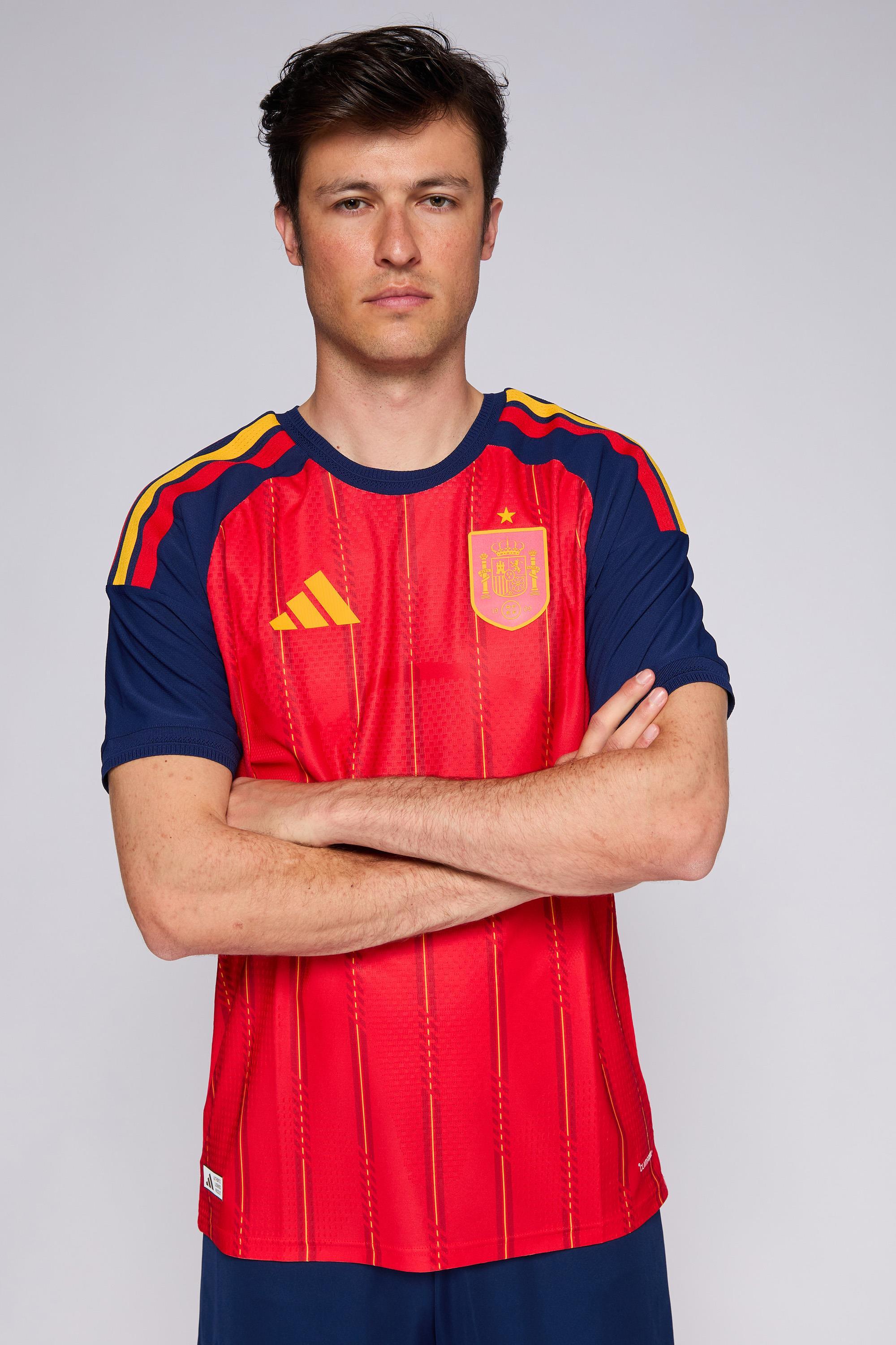 Adidas 1a Camiseta España Mundial 2026 Authentic Hombre Roja Mkp Rojo - Talla 2XL