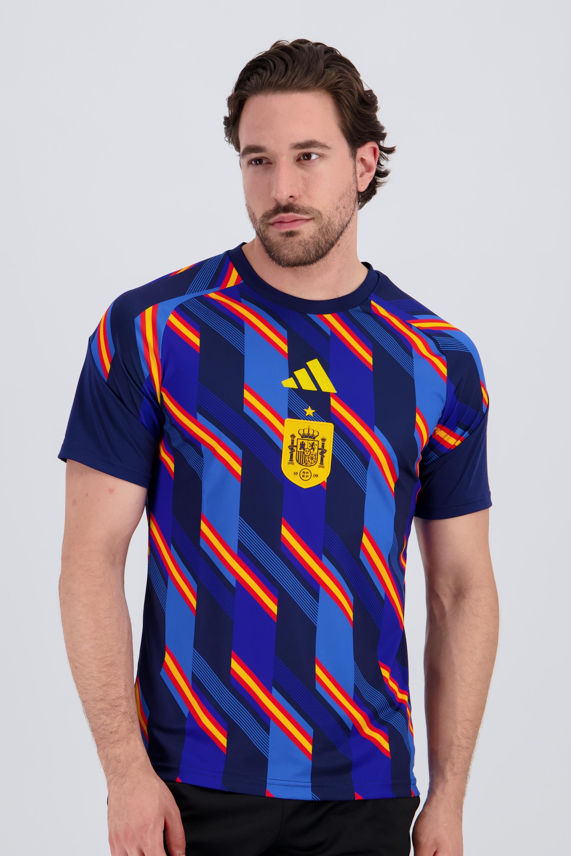1ª Camiseta España Mundial 2026 Prepartido Hombre MKP talla L