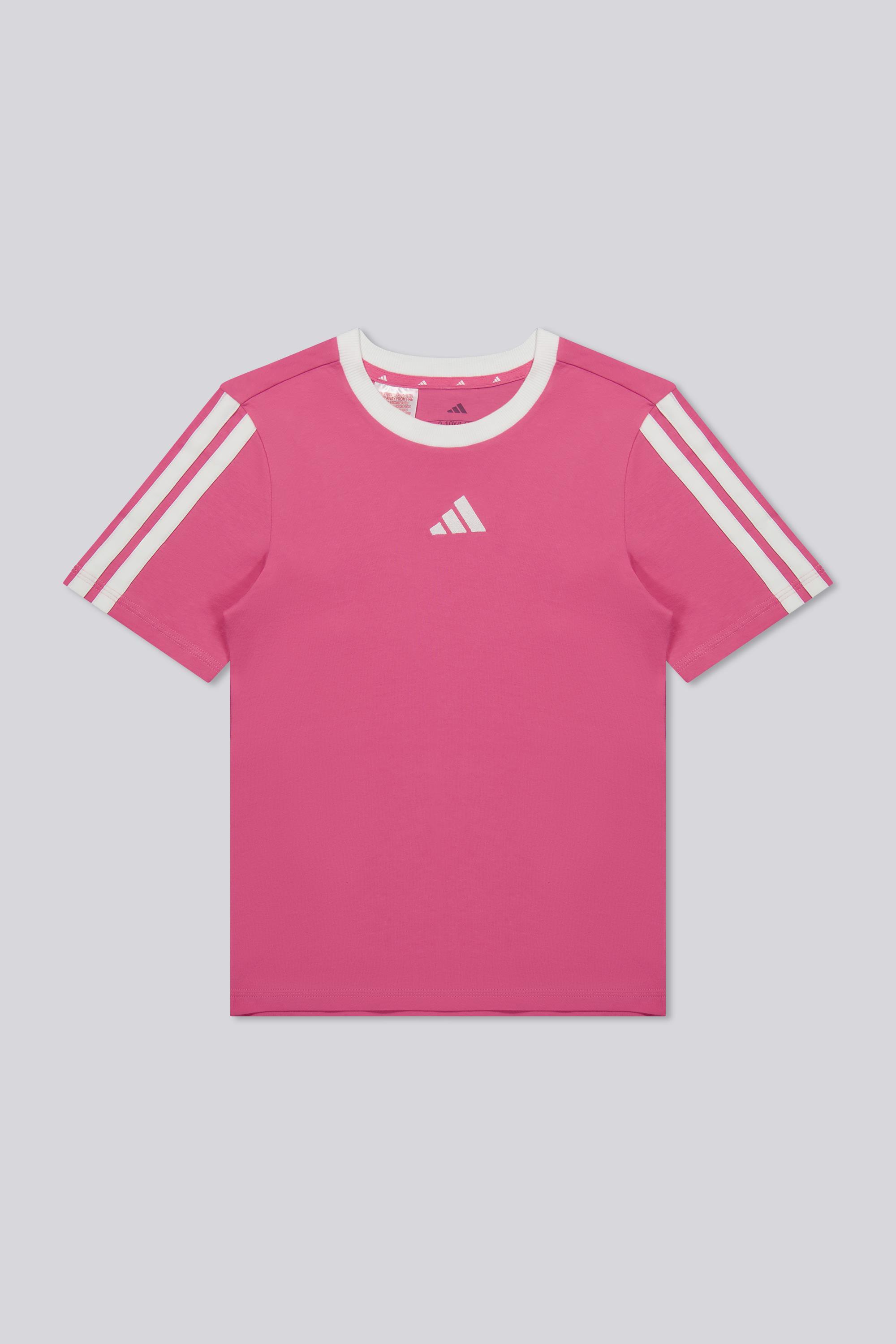 Camiseta adidas - Fucsia - Camiseta Algodón Niña