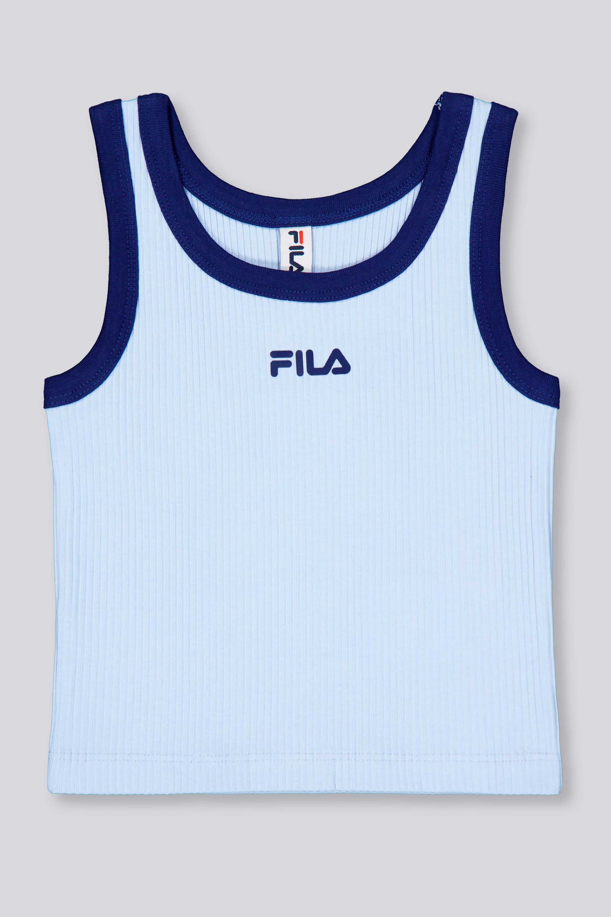 Fila Heritage - Azul - Camiseta Tank Top Niña talla 2