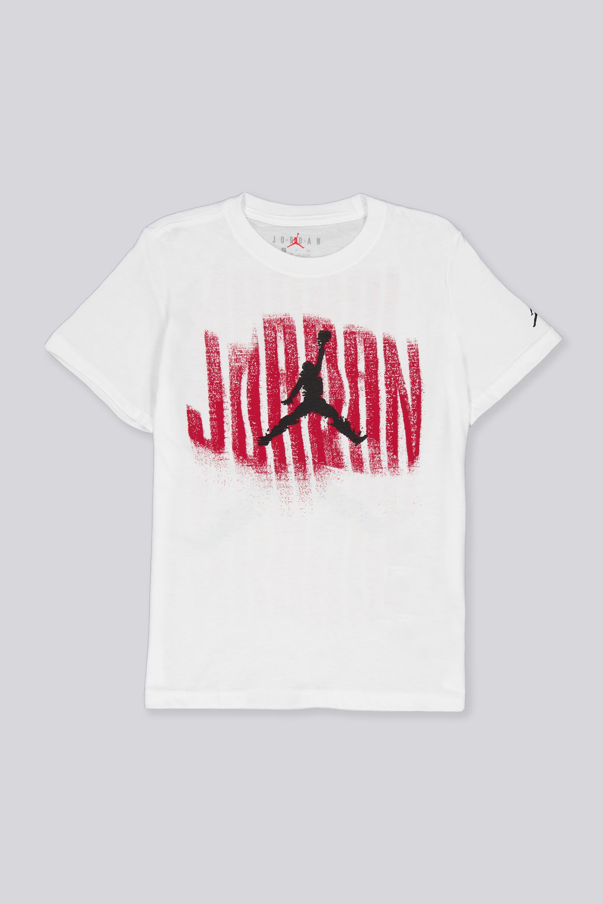 Camiseta Jordan - Blanco - Camiseta Algodón Niño talla 12/13