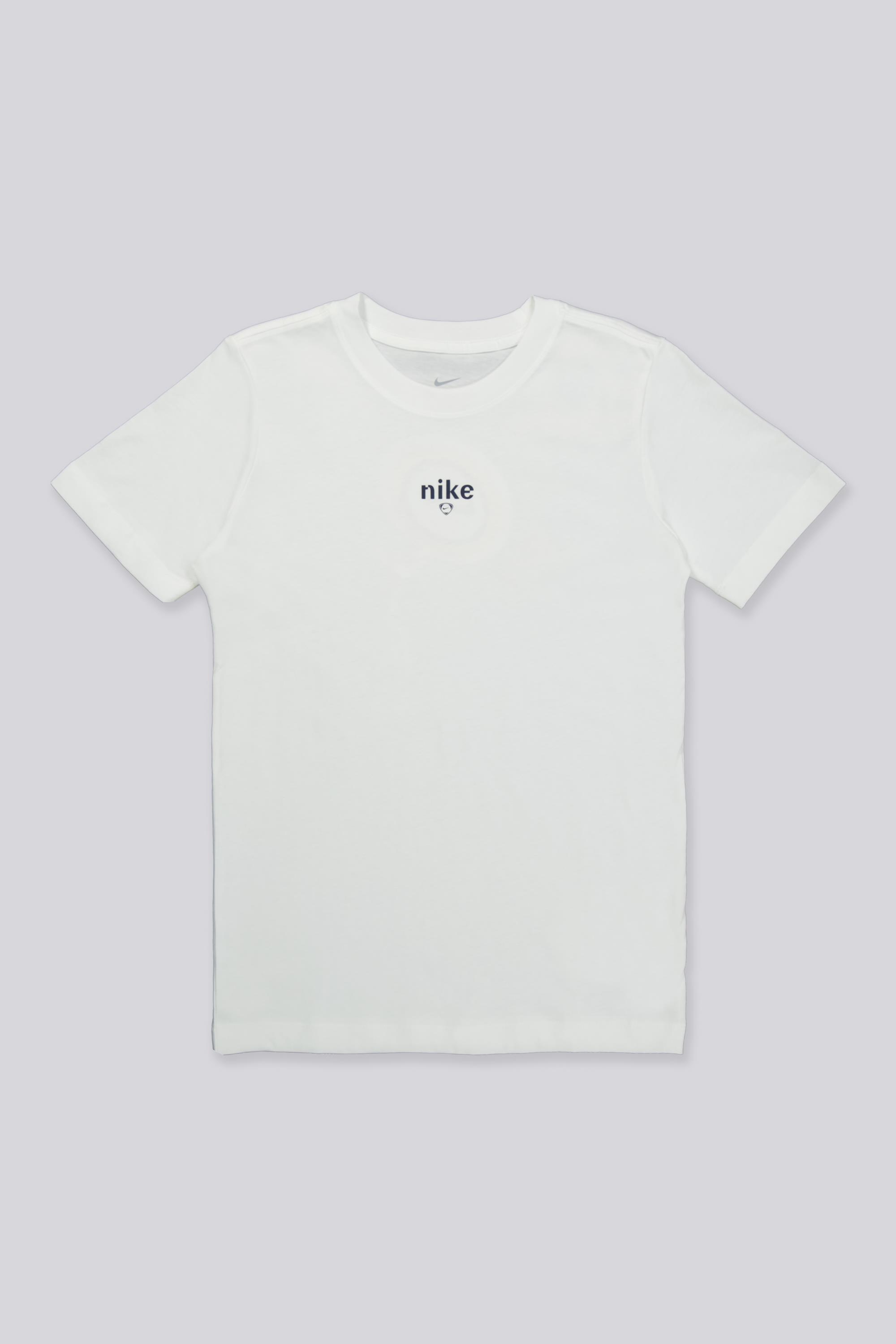 T-Shirt Nike - T-Shirt Algodão Rapaz Tamanho 13 Menino Branco
