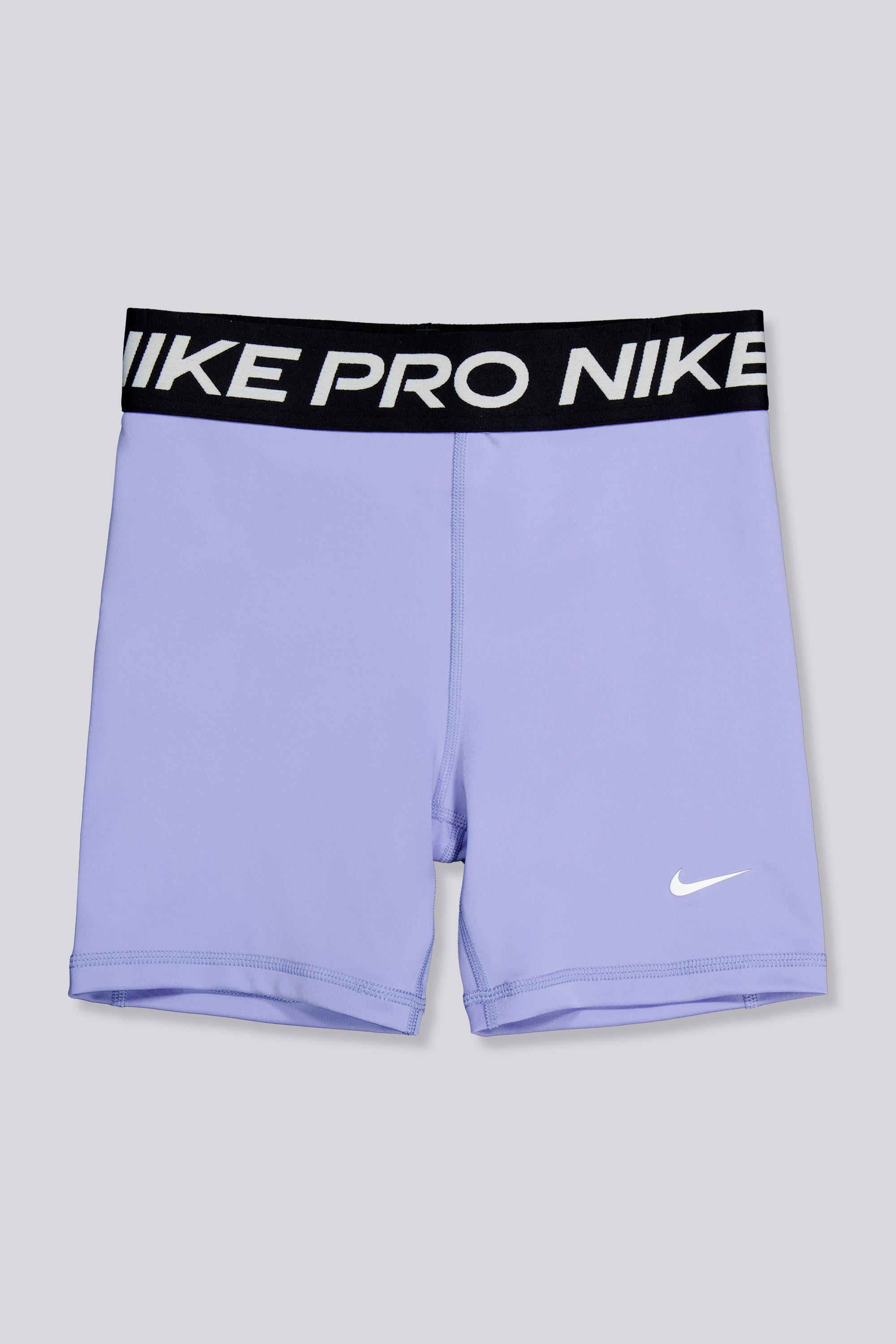Nike Pro - Malva - Mallas Cortas Niña talla 13/15