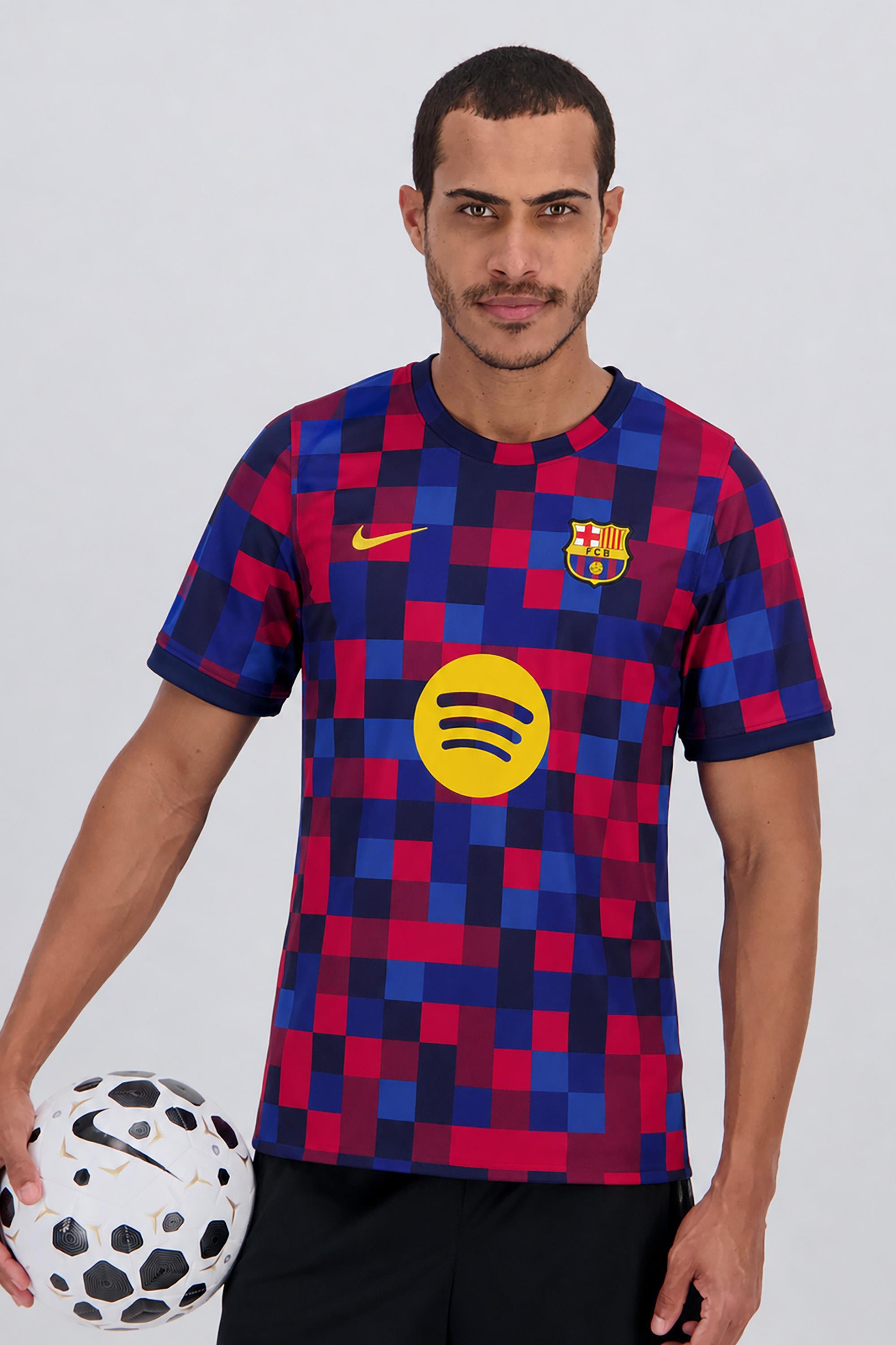 Camiseta FC Barcelona 26/27 Prepartido Hombre Rojo talla L