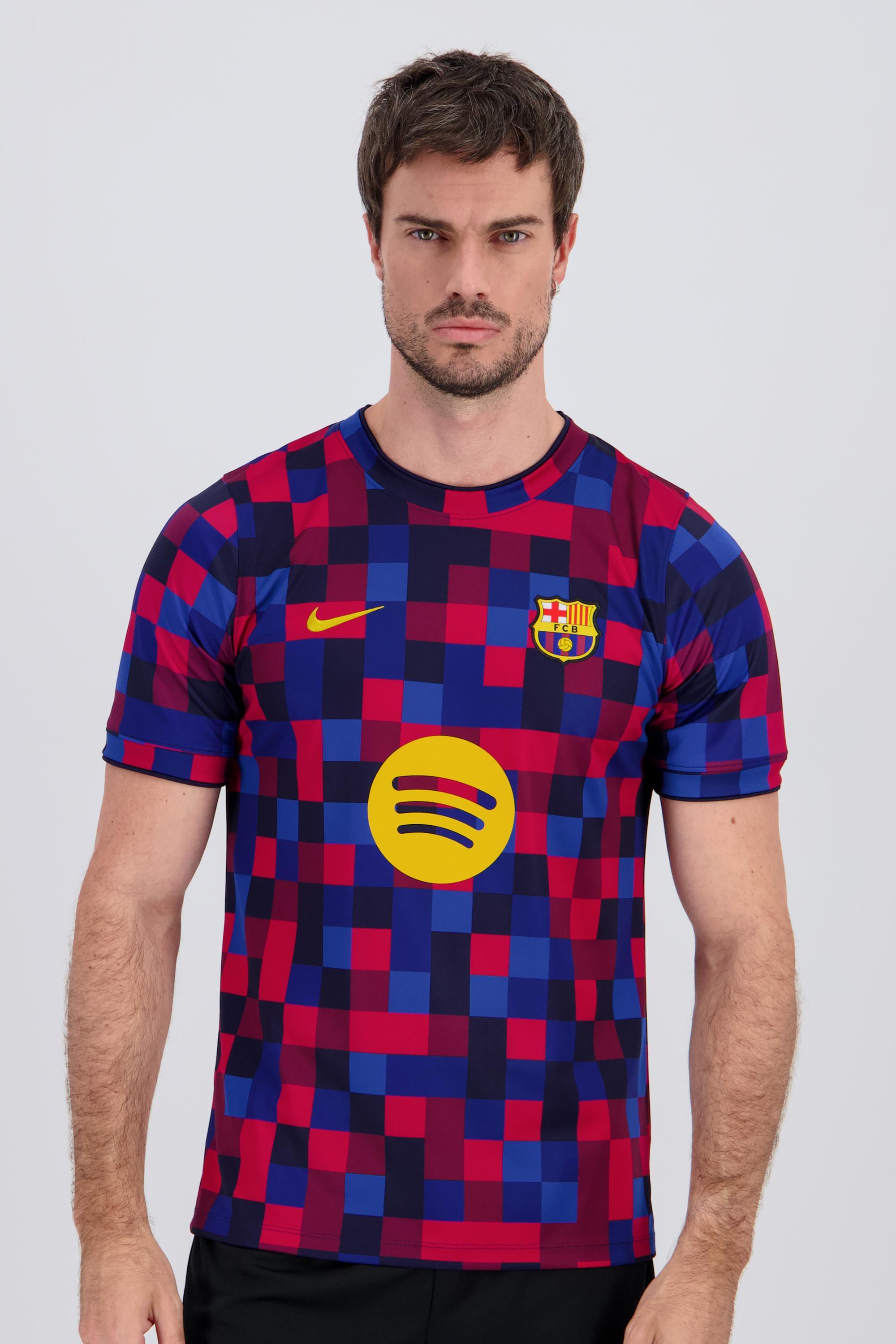 Camiseta FC Barcelona 26/27 Prepartido Hombre Roja talla L