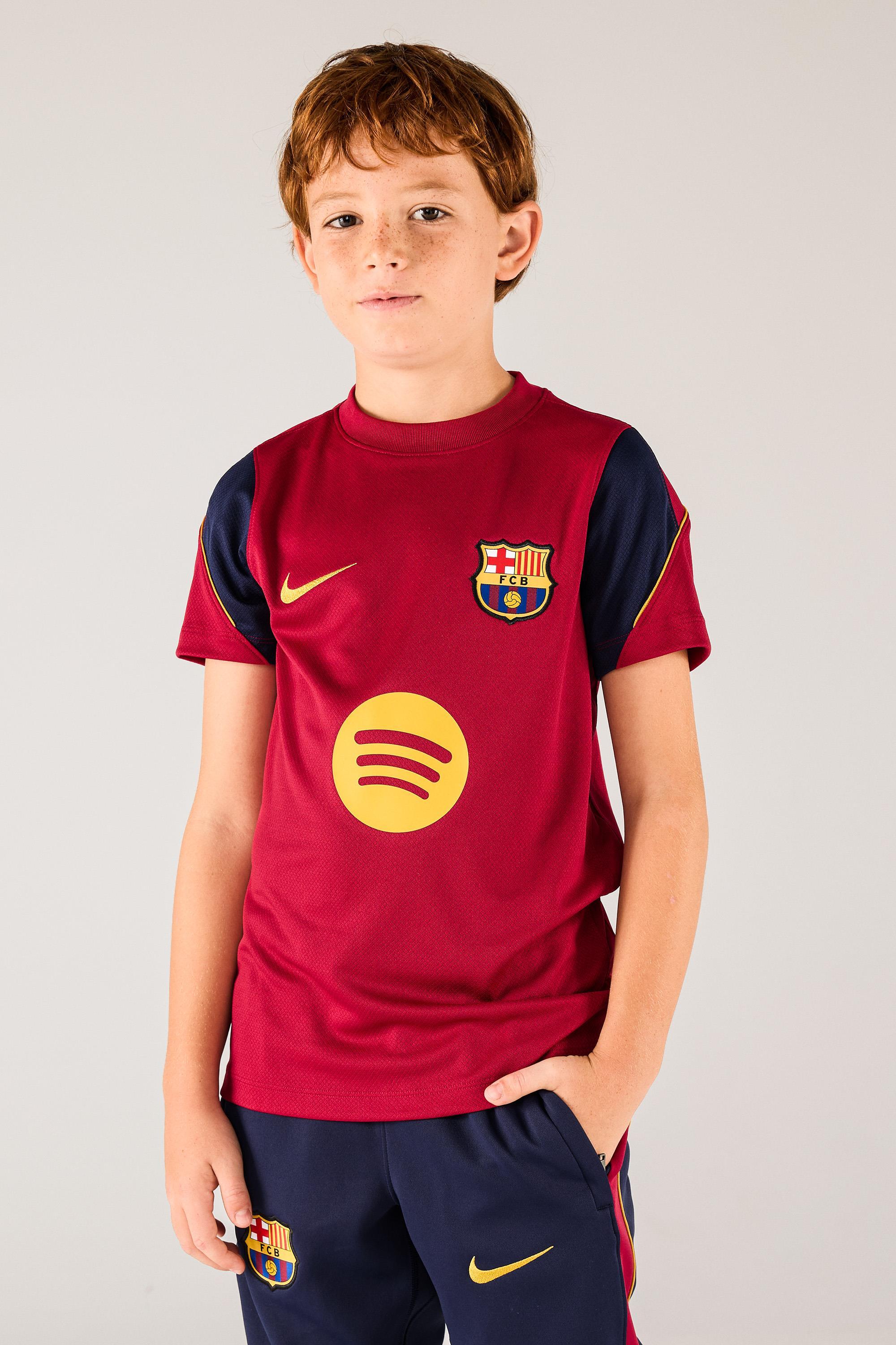 Camiseta FC Barcelona 26/27 Entreno Junior Rojo talla 12