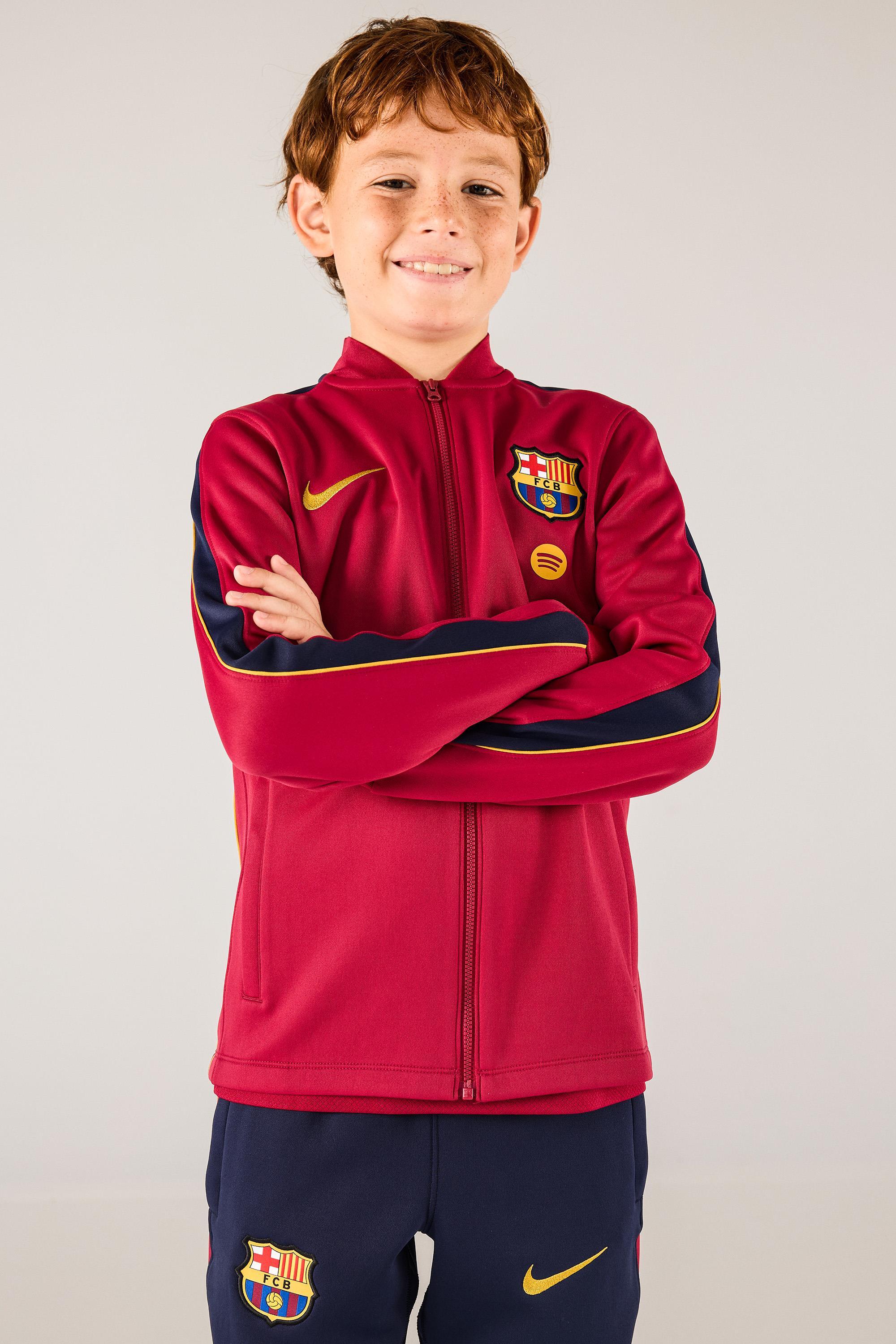 Chándal FC Barcelona 26/27 Fútbol Junior Rojo talla 10
