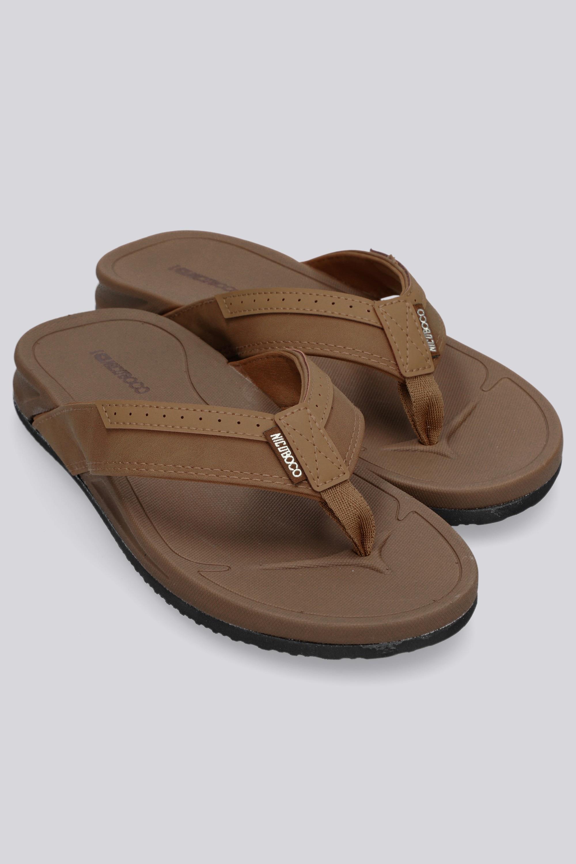 Nicoboco Suma - Camel - Chanclas Dedo Hombre talla 44
