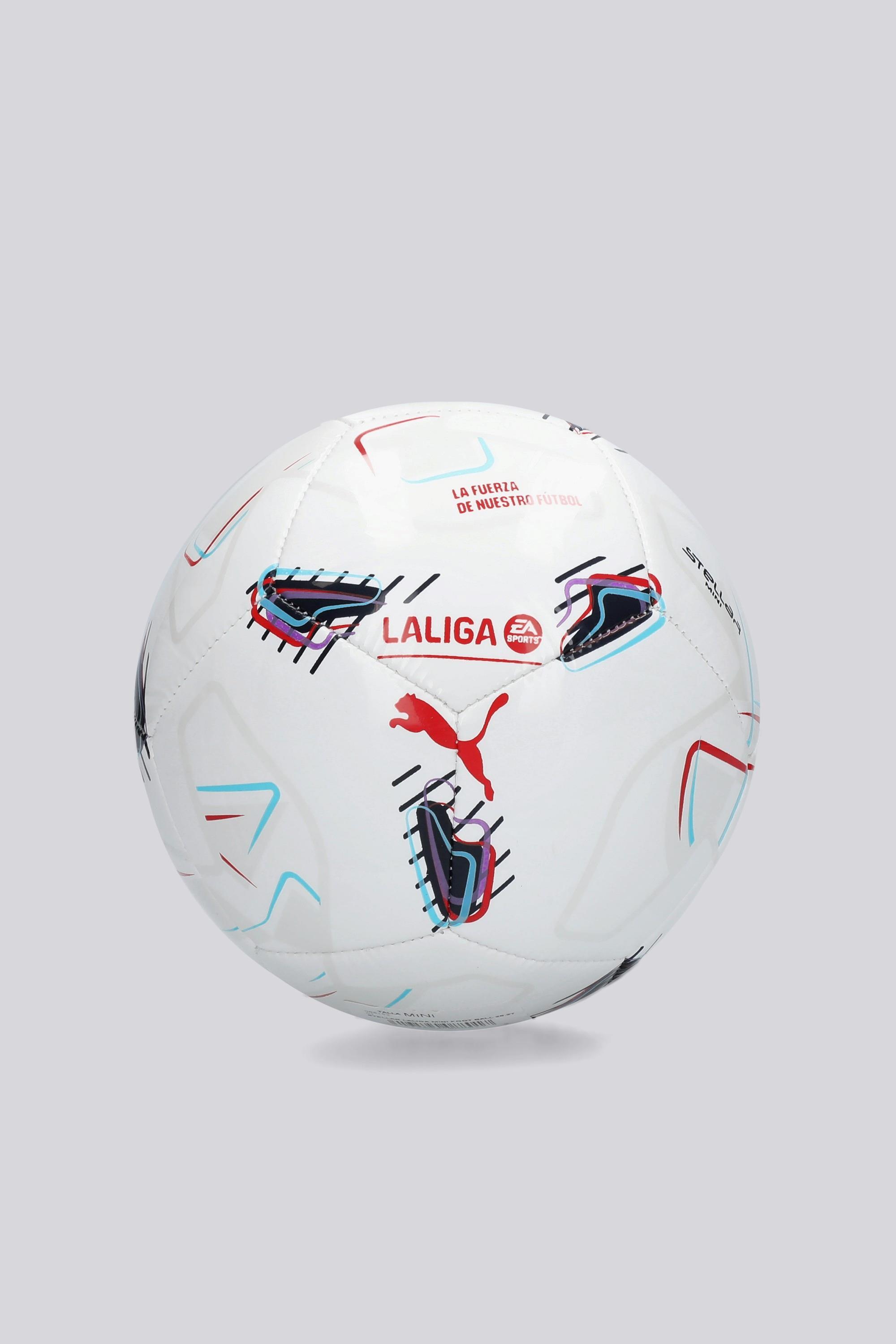 Minibalón LaLiga 1 Stellar 26/27 - Blanco - Fútbol talla 1