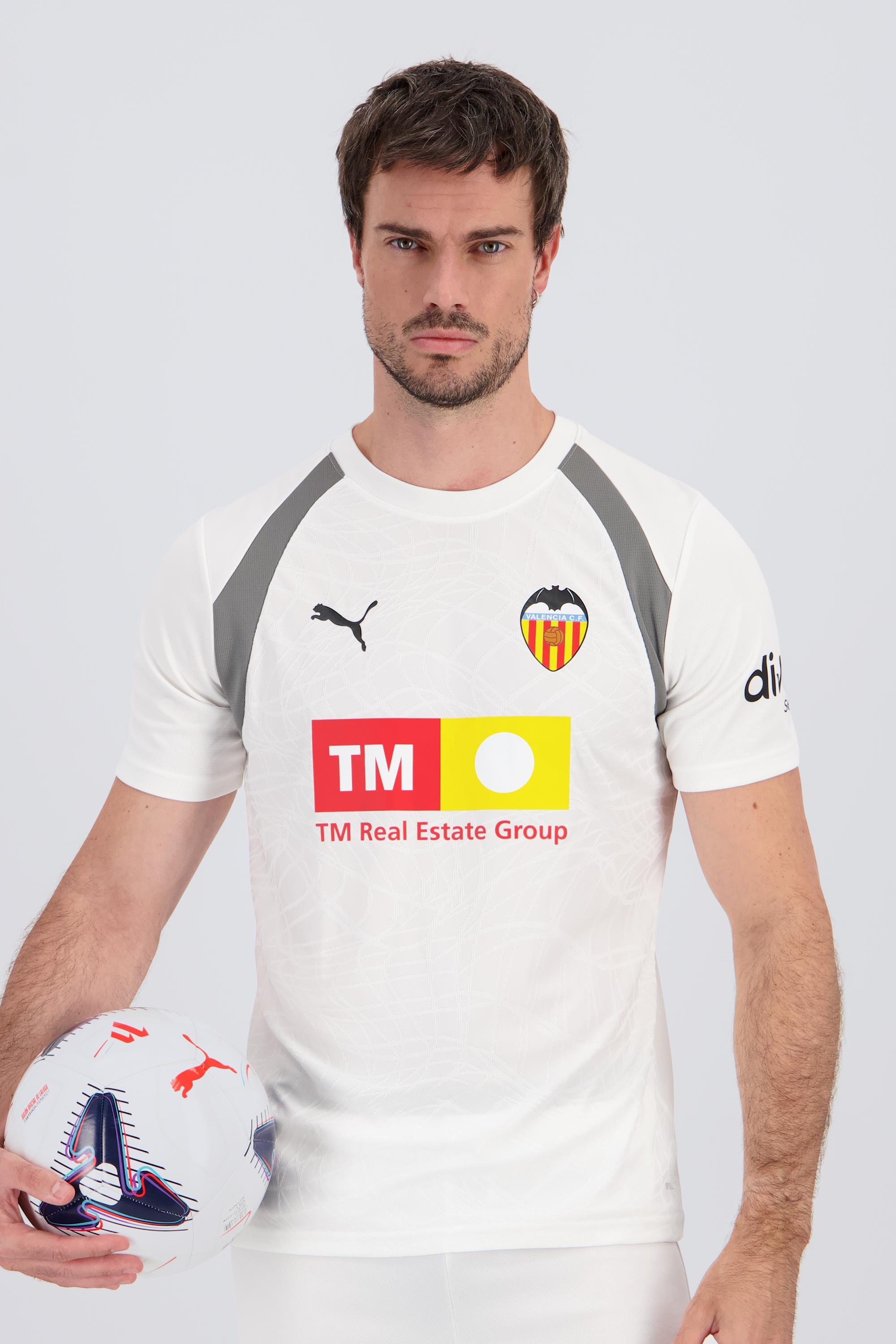 Camiseta Valencia CF 26/27 Entreno Hombre Blanca talla S
