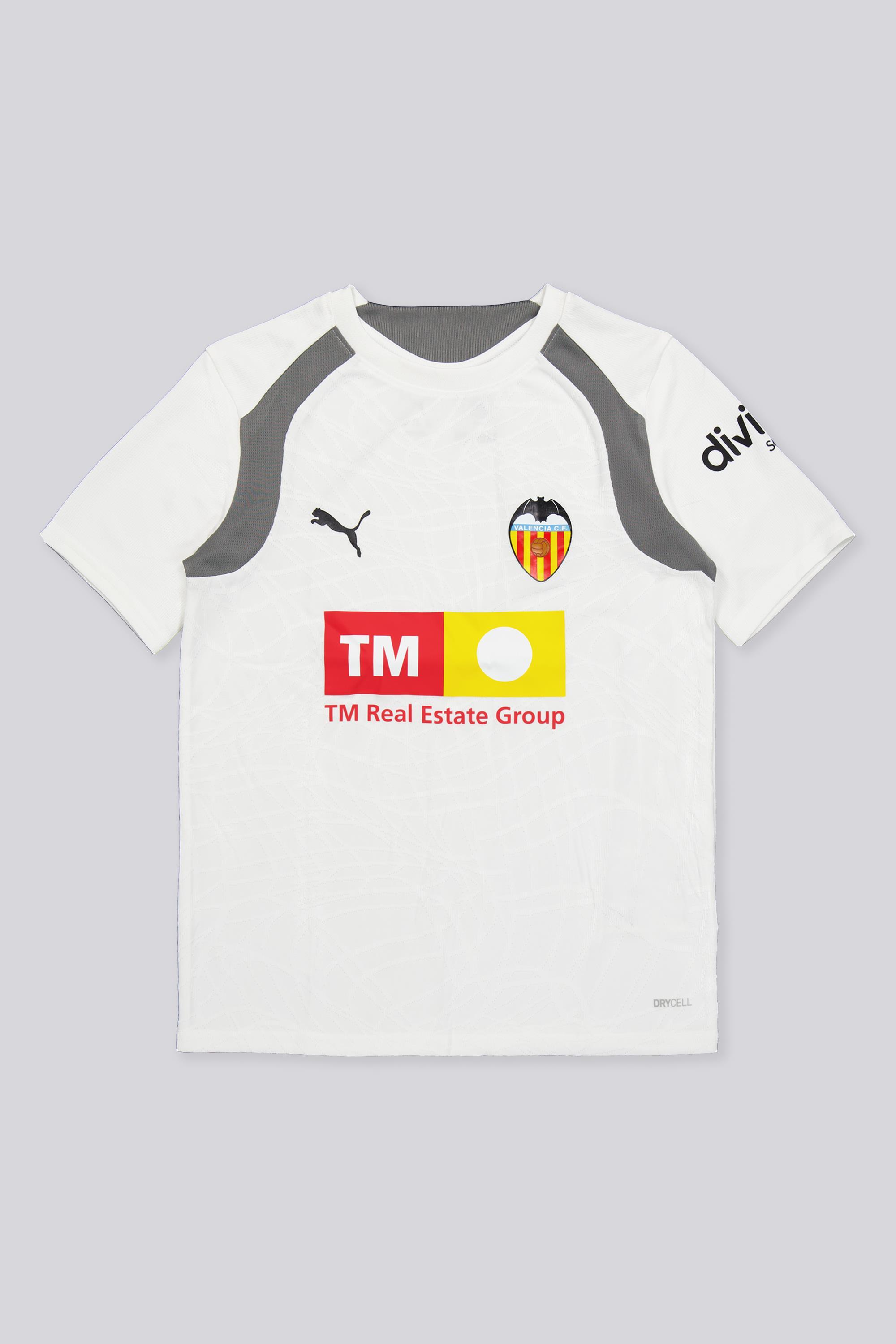 Camiseta Valencia CF 26/27 Entreno Junior Blanca talla 14