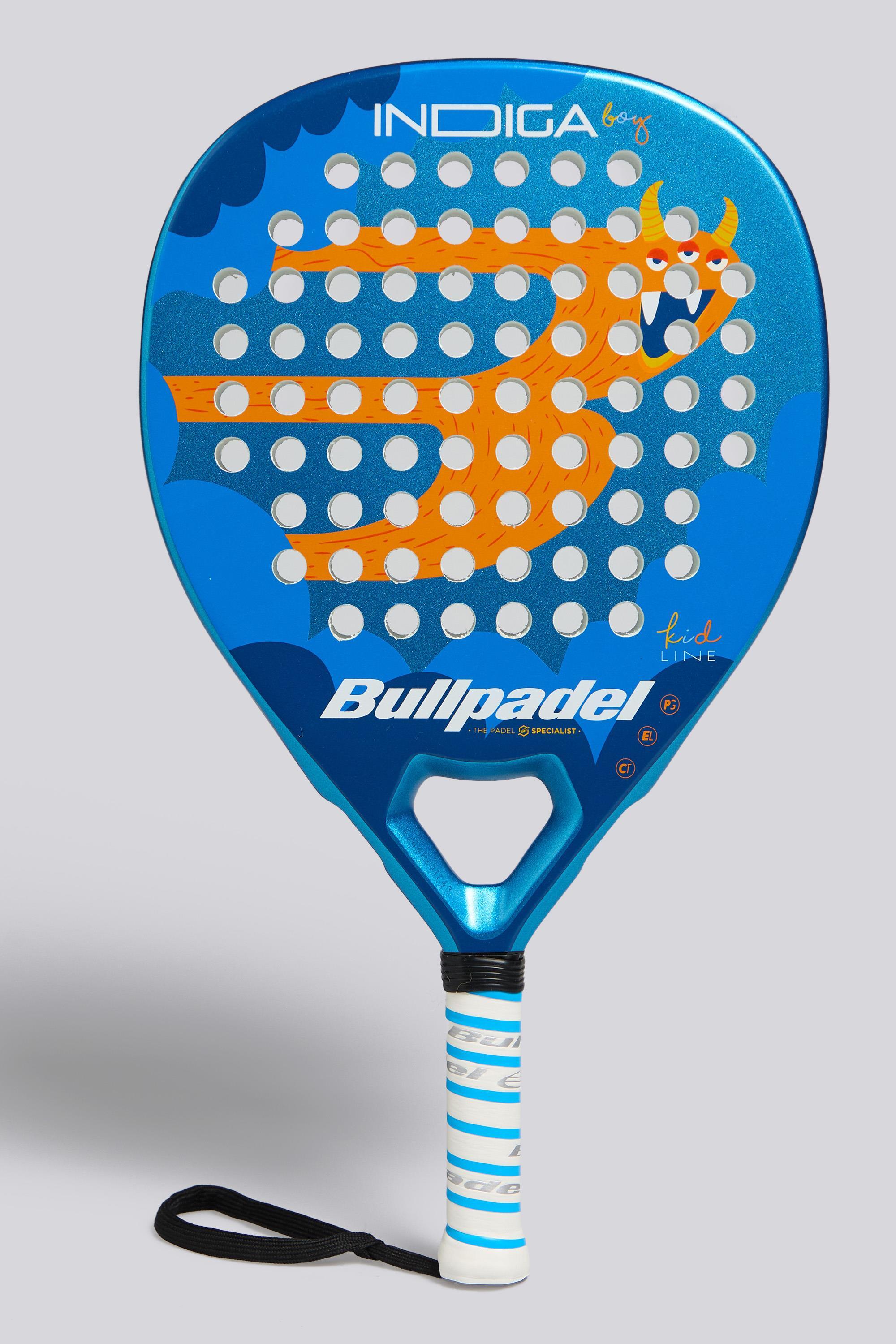 Bullpadel Indiga Boy 26 - Blanco - Pala Pádel Niño talla UNICA