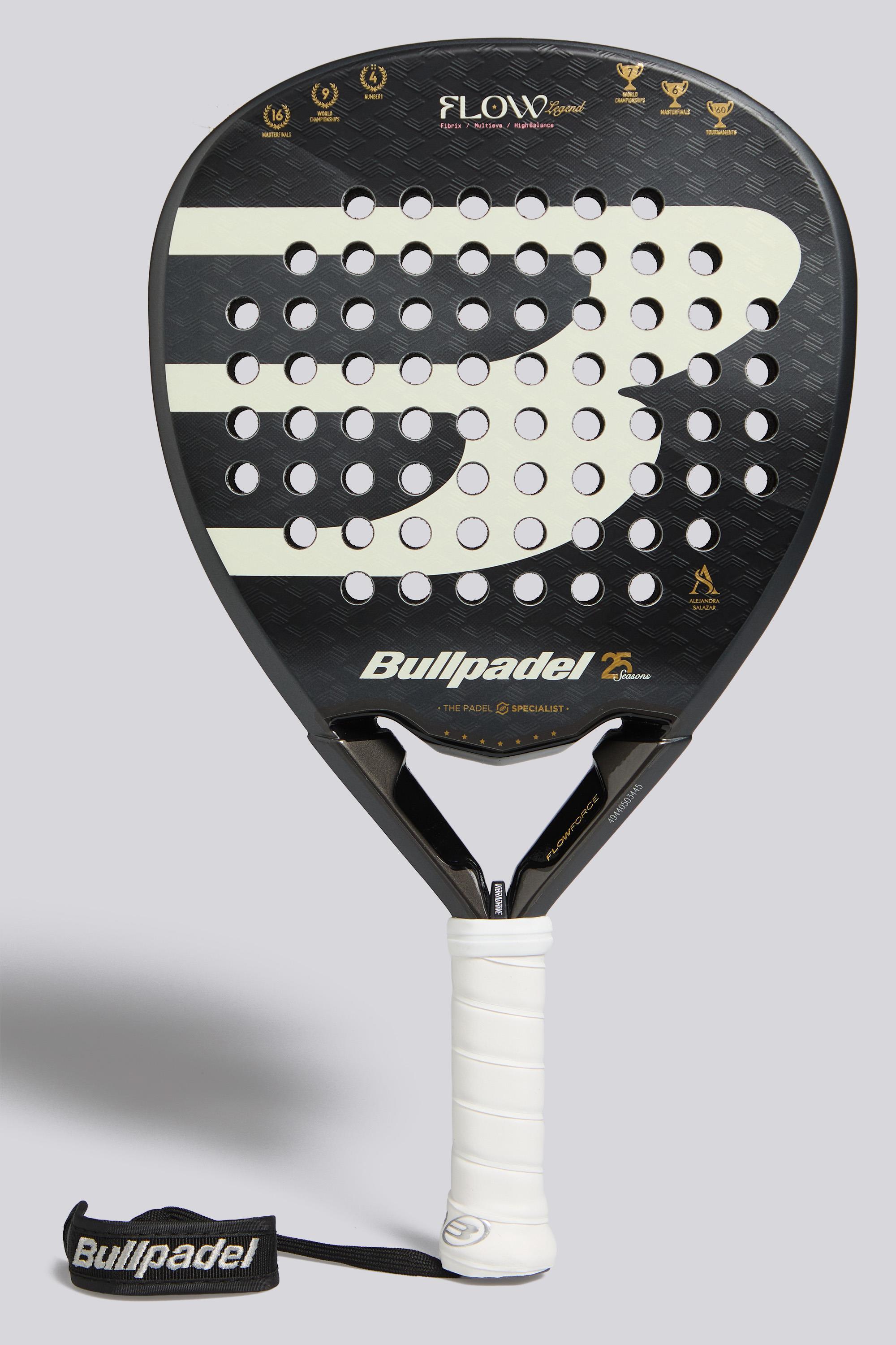 Bullpadel Flow Legend - Gris - Pala Pádel talla UNICA