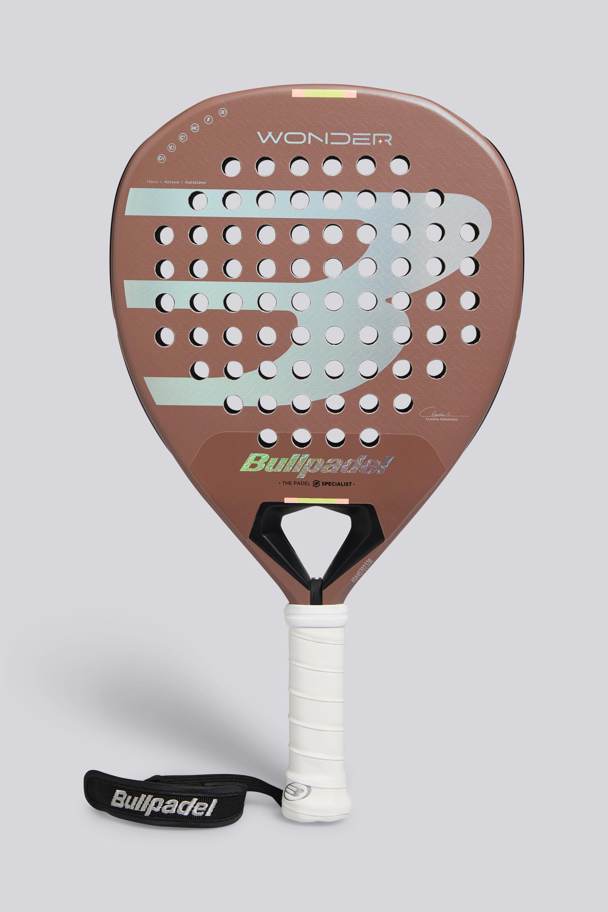 Bullpadel Wonder - Marrón - Pala Pádel talla UNICA