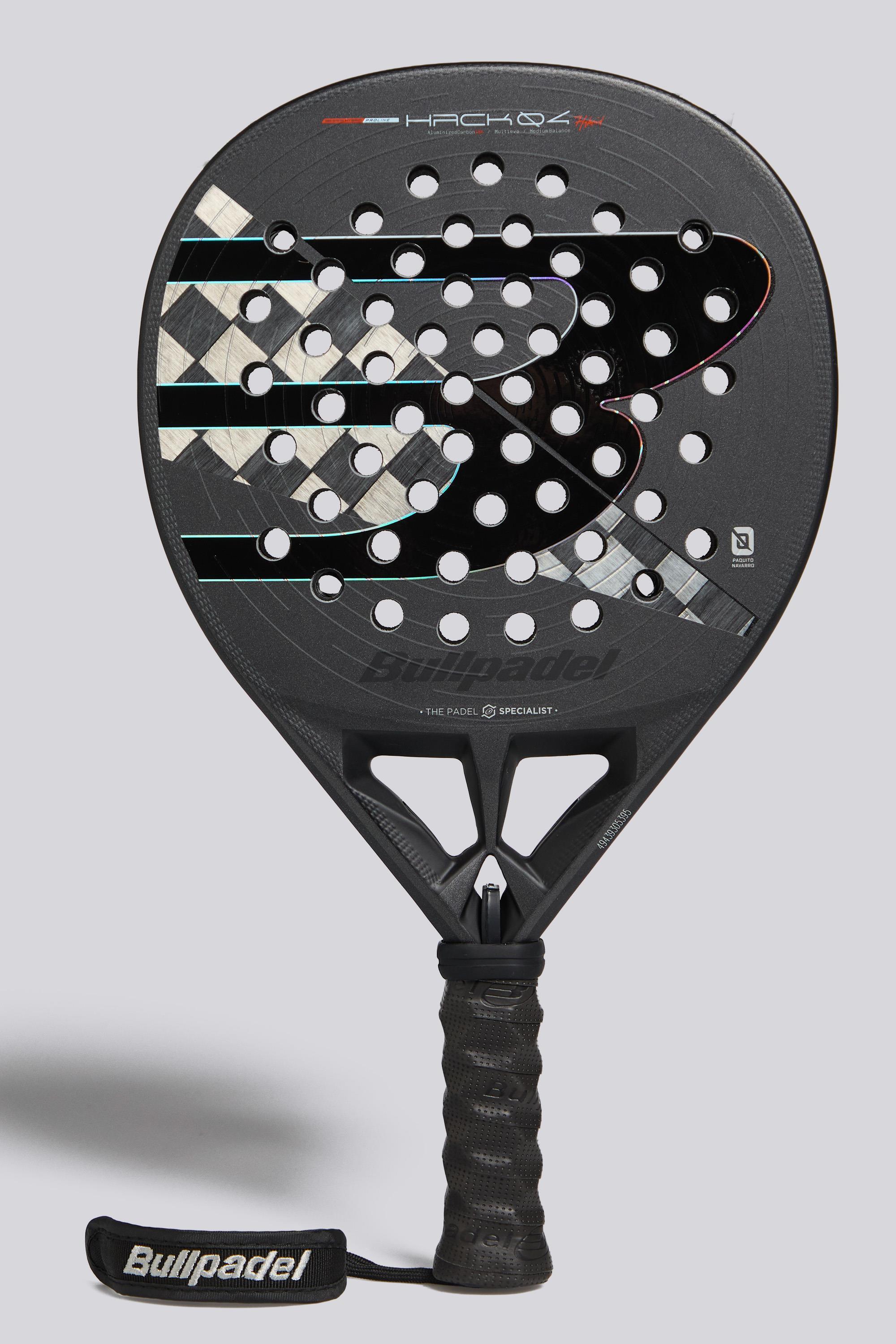 Bullpadel Hack 04 Hybrid 26 - Gris - Pala Pádel talla UNICA