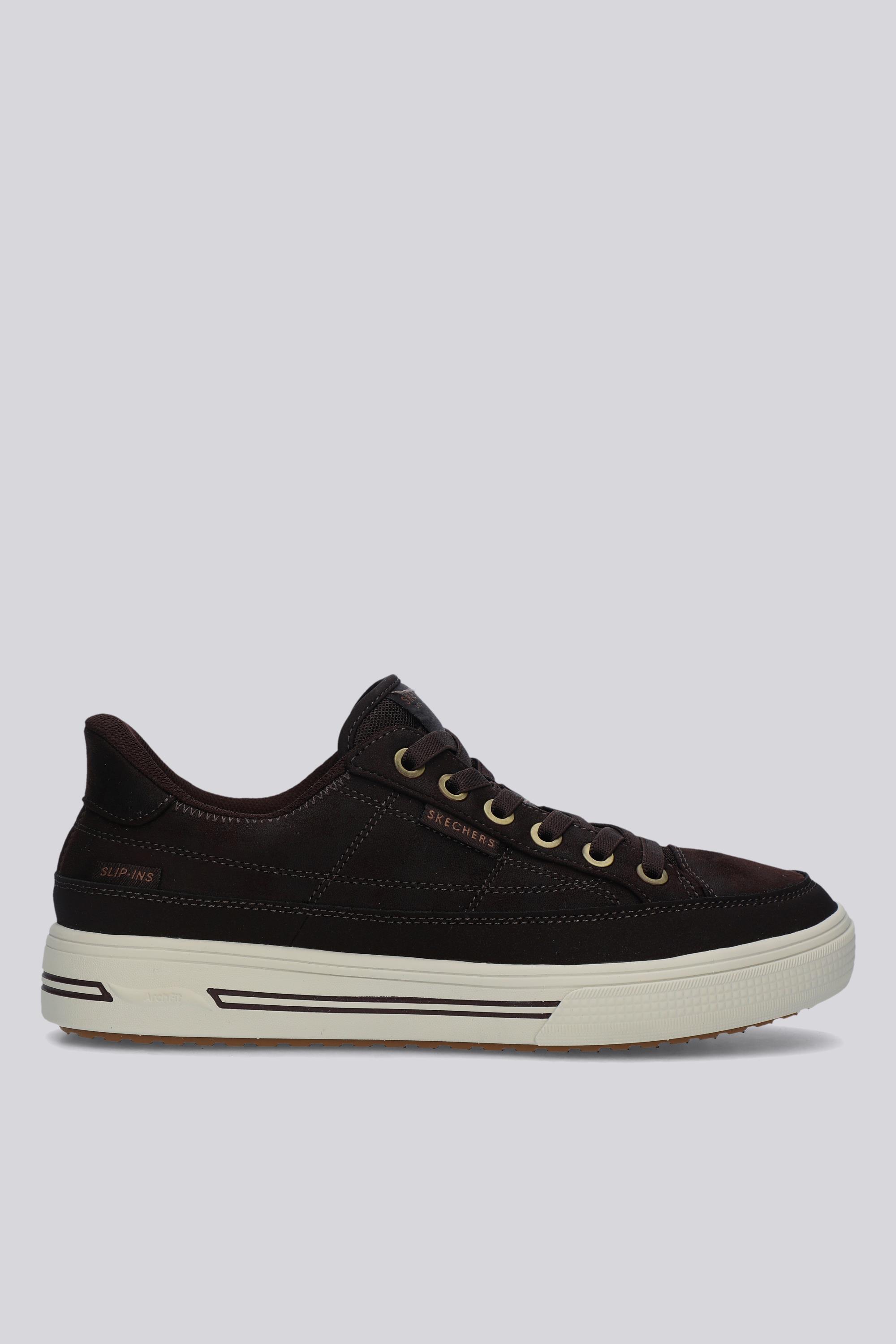 Skechers Arch Fit Arcade - Marrón - Zapatillas Hombre talla 42