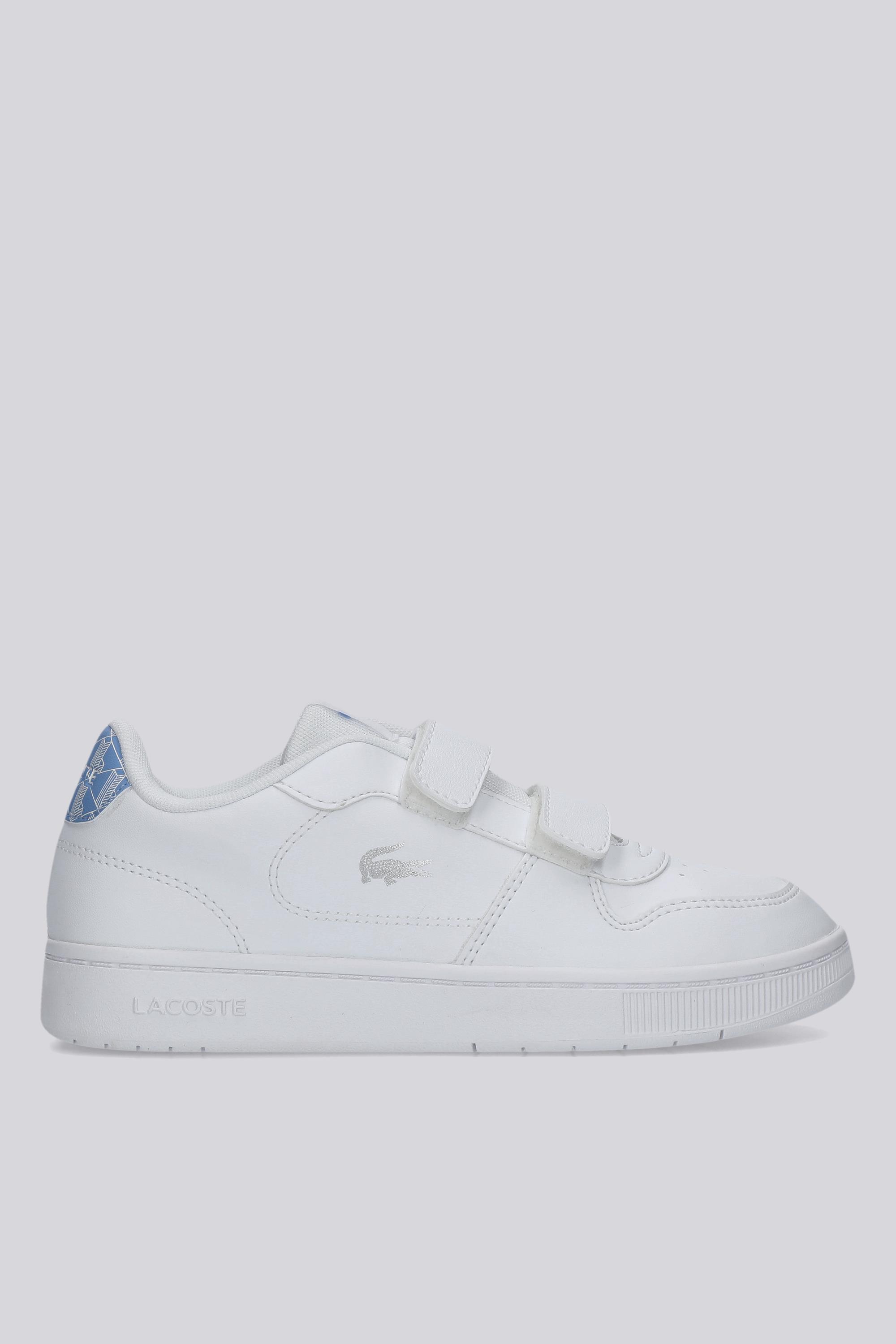 Lacoste Court Ace - Blanco - Zapatillas Velcro Niña talla 30