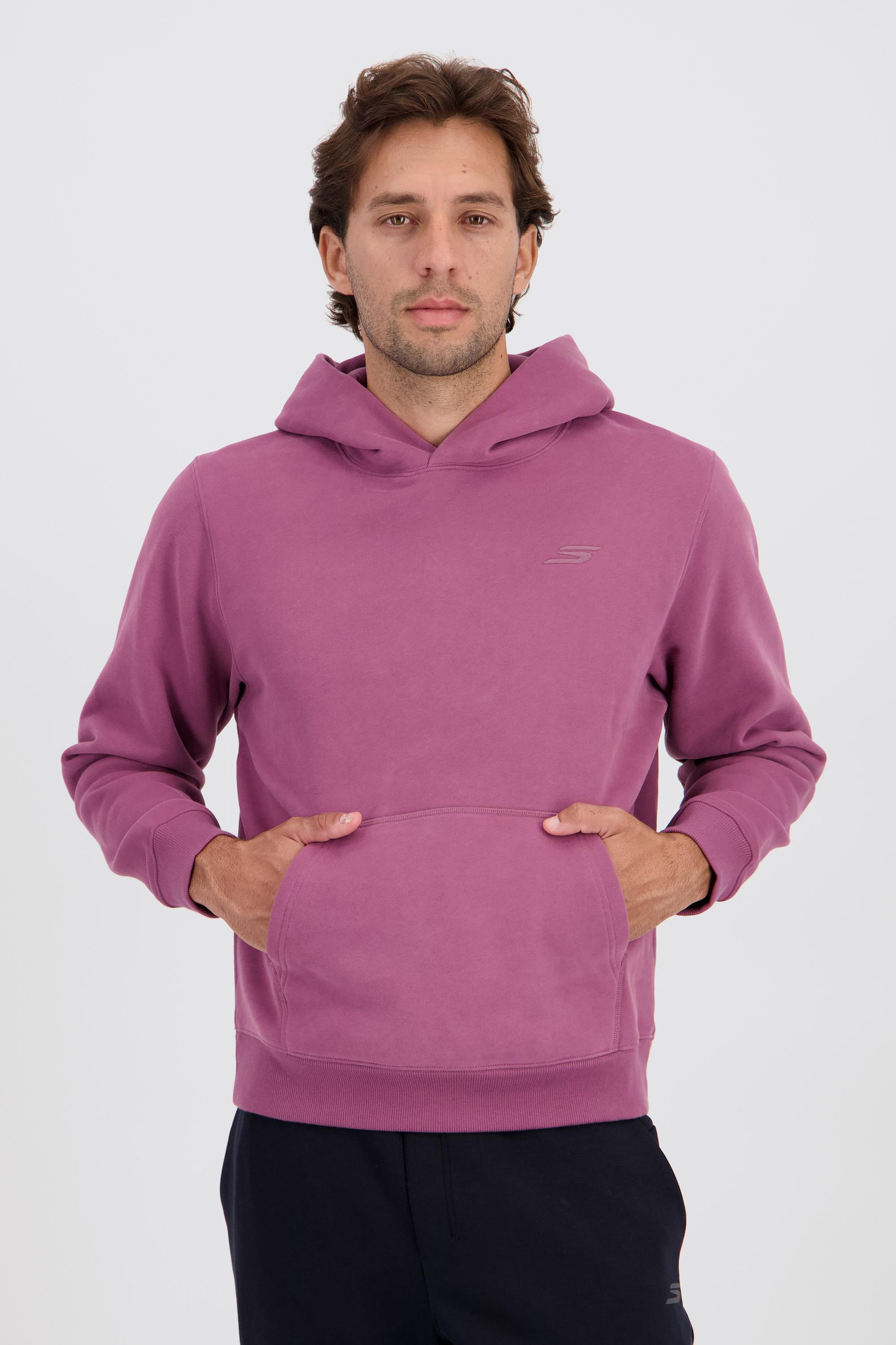 Sudadera Skechers - Rojo - Sudadera Capucha Hombre talla L