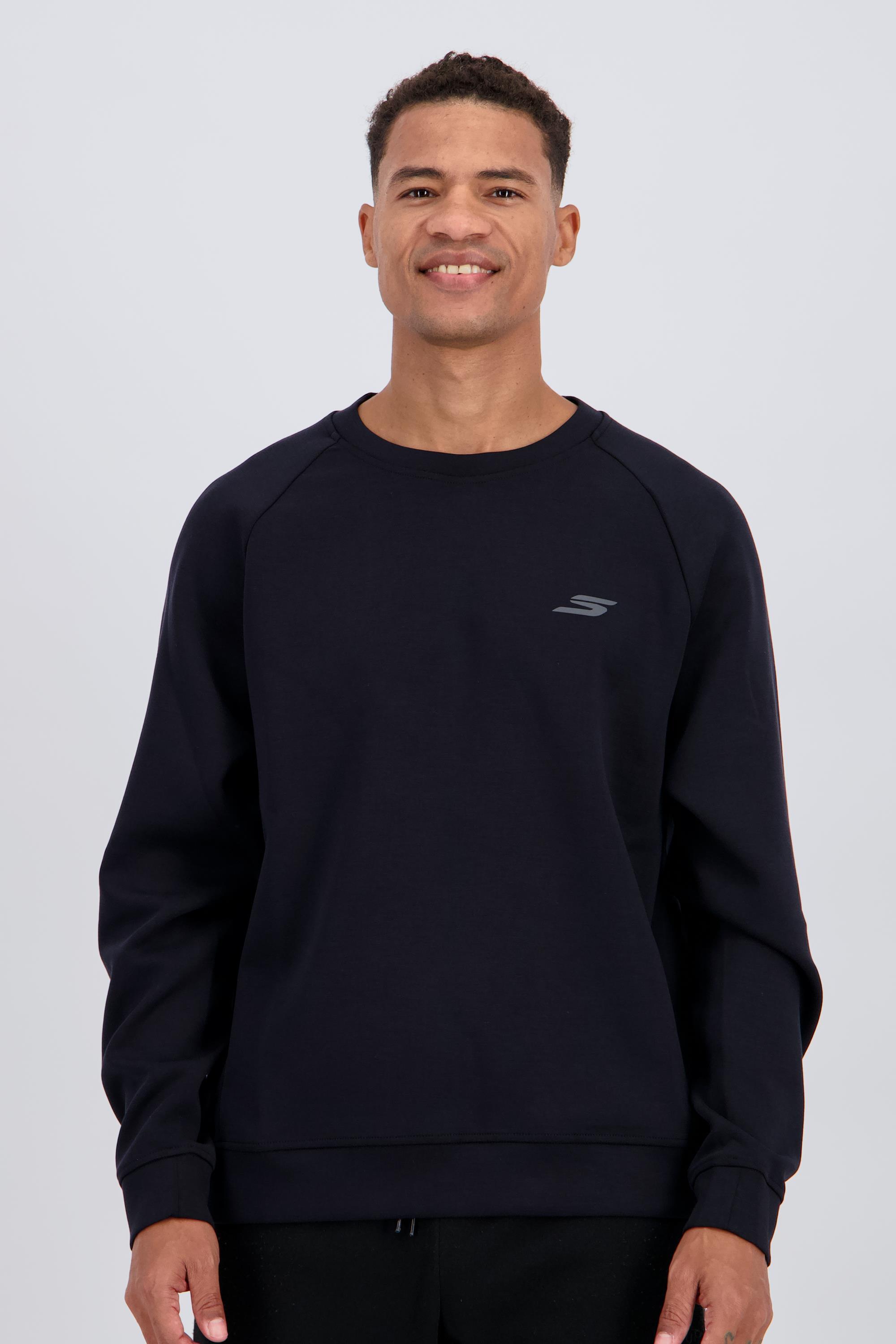 Skechers Soft - Negro - Sudadera Hombre talla S
