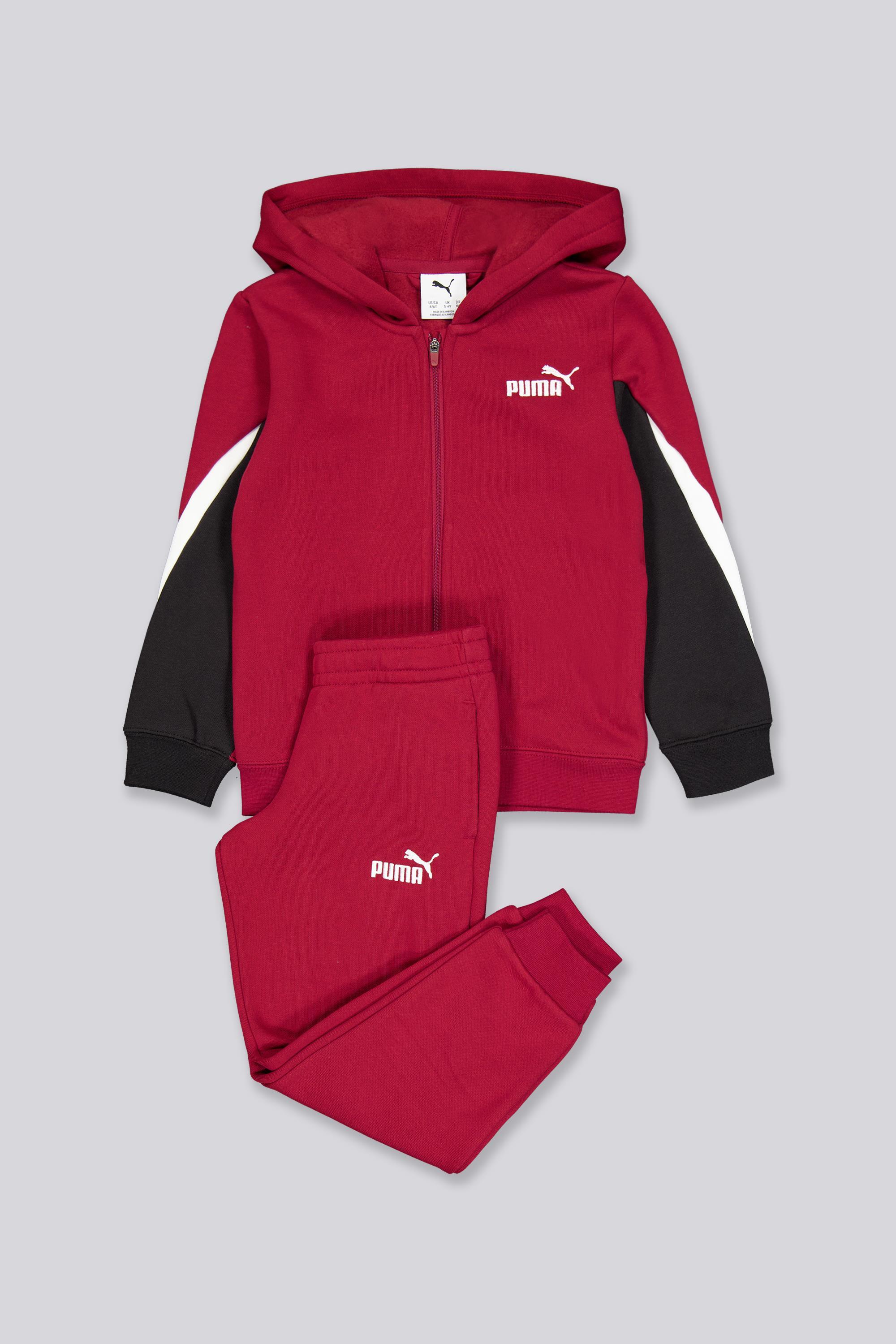 Chándal Puma - Rojo - Chándal Felpa Niño talla 3