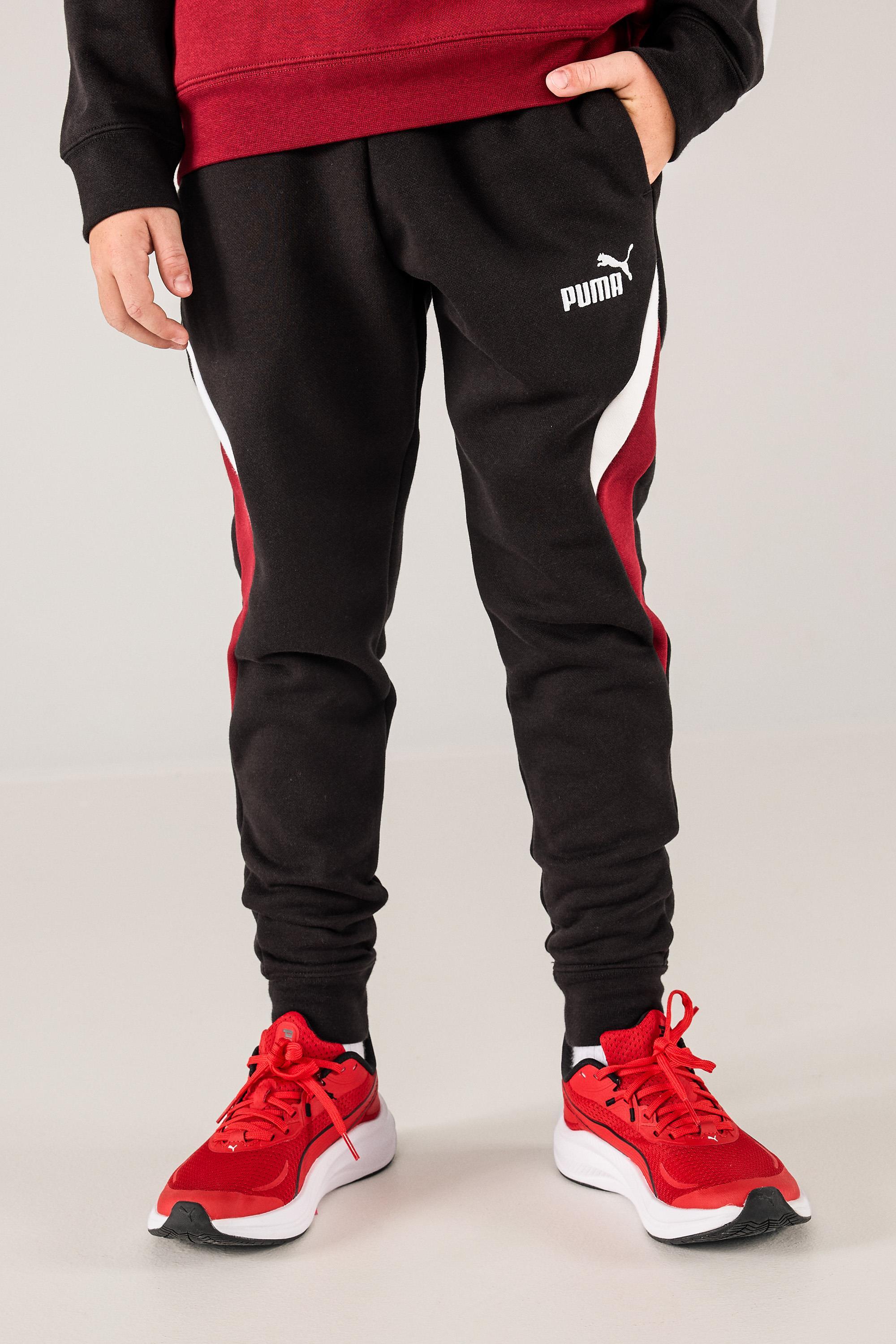 Pantalón Chándal Puma - Negro - Pantalón Felpa Niño talla 12
