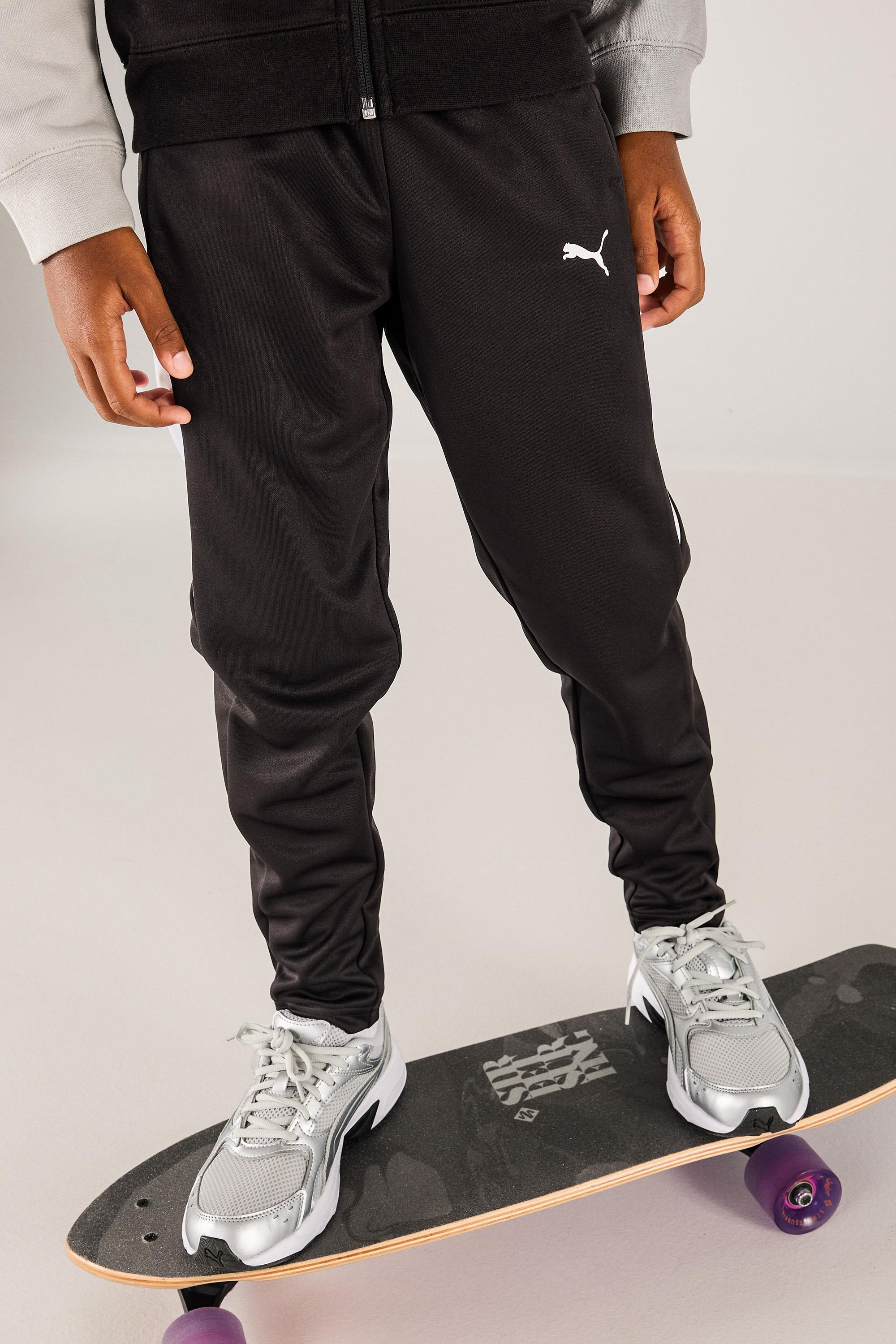 Pantalón Chándal Puma - Negro - Pantalón Largo Niño talla 16