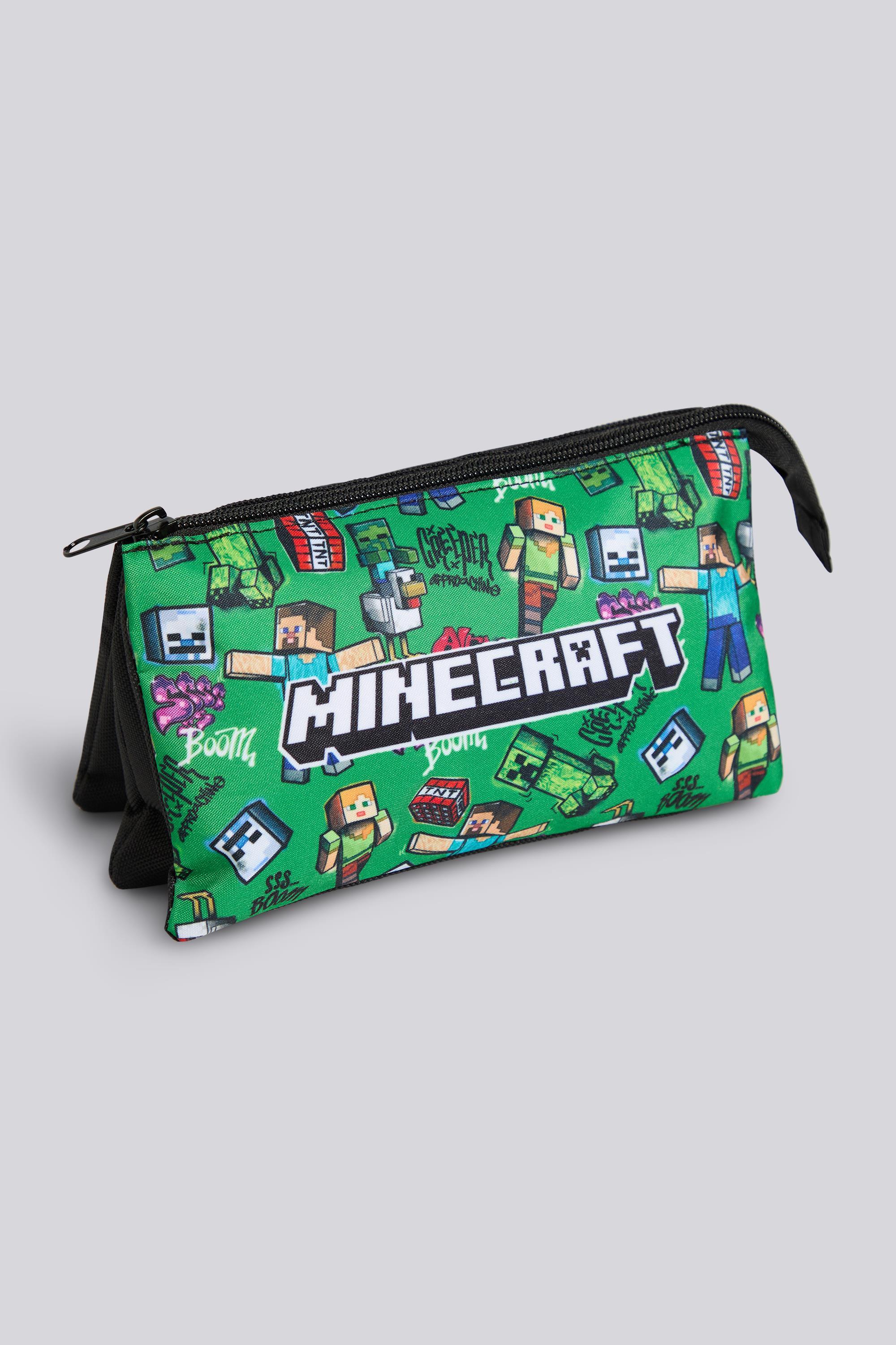 Neceser Minecraft - Negro - Neceser Niños talla T.U.