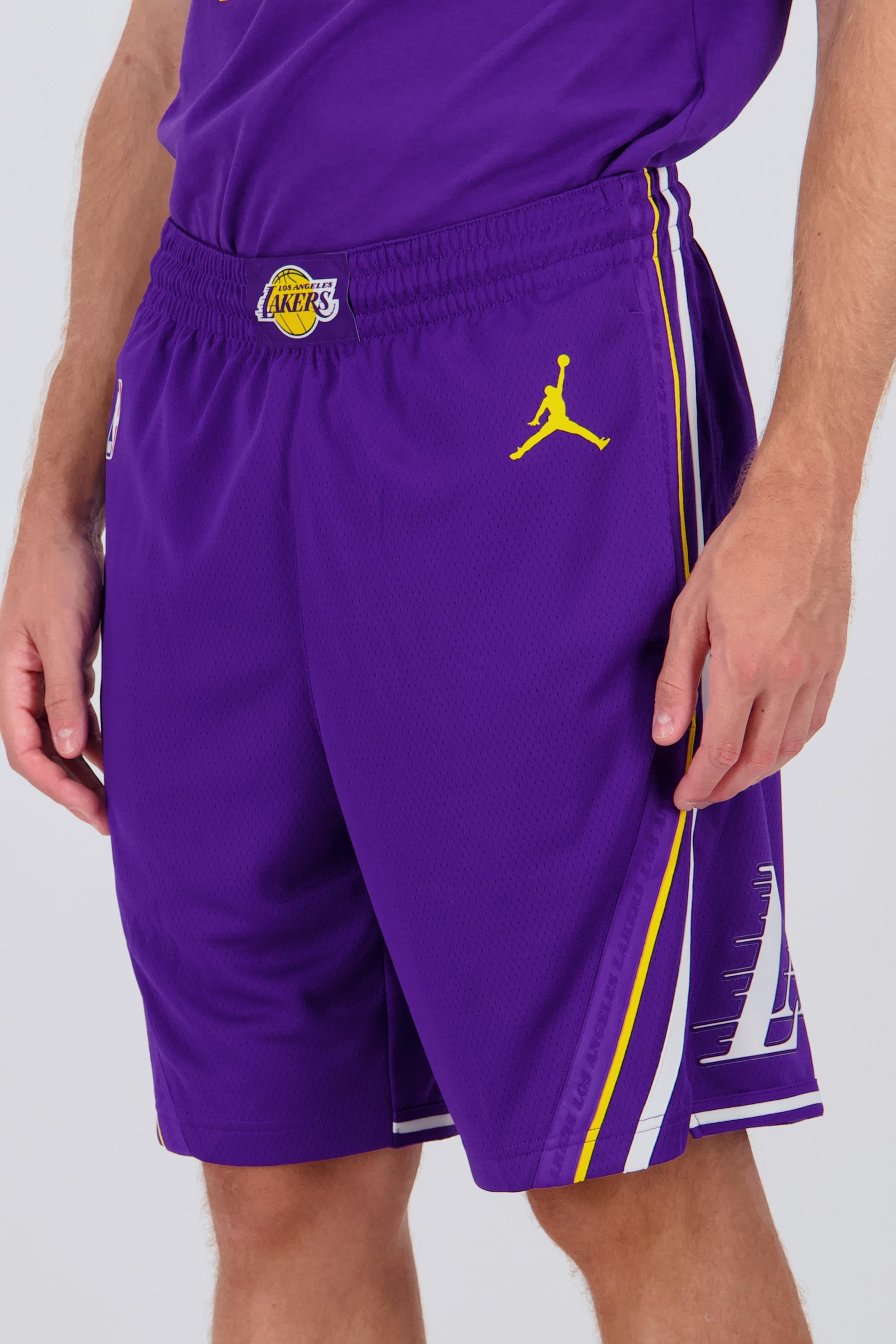 Jordan LA Lakers - Pantalón Hombre talla S