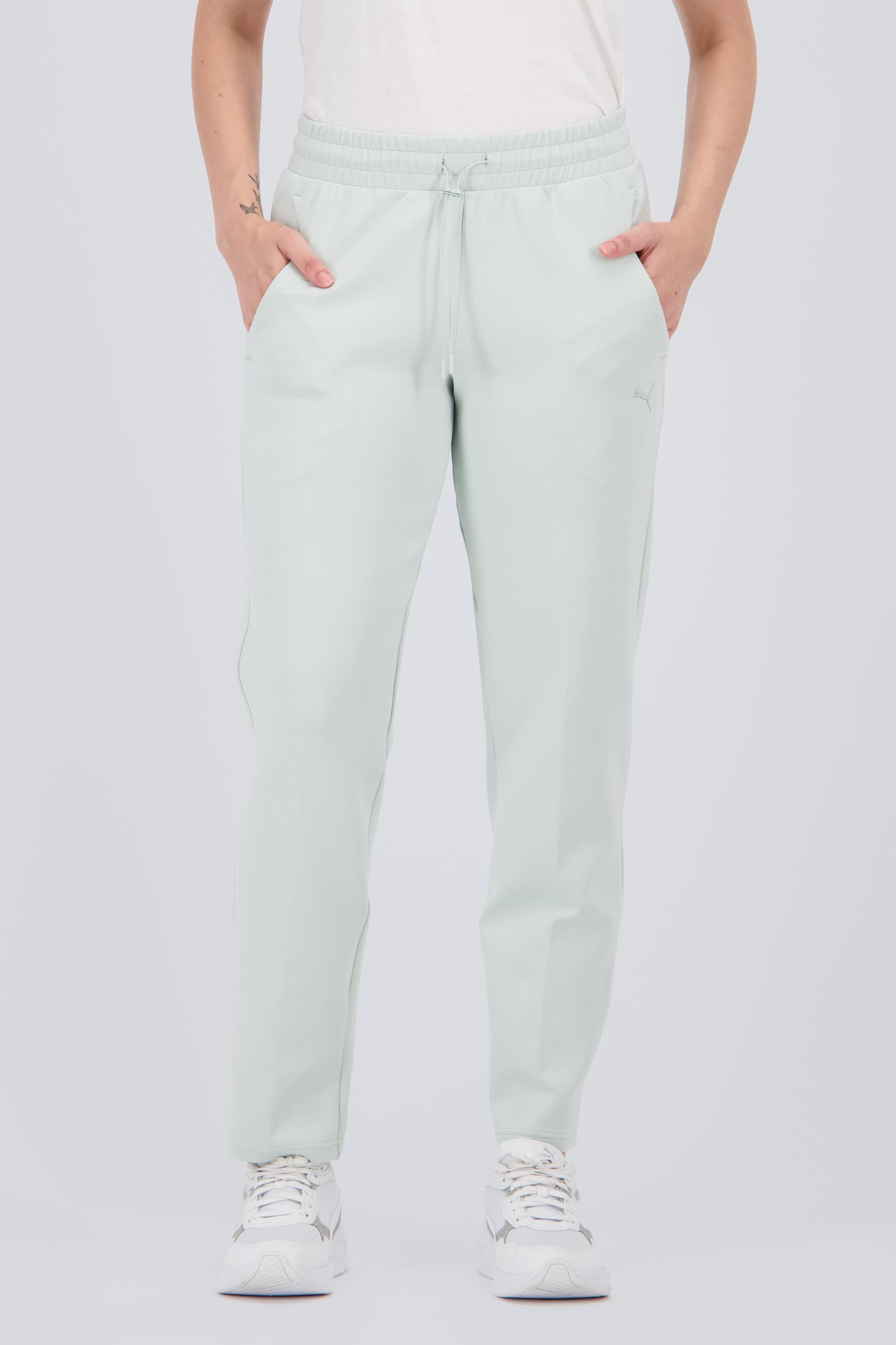 Puma Tech - Verde - Pantalón Largo Mujer talla XS