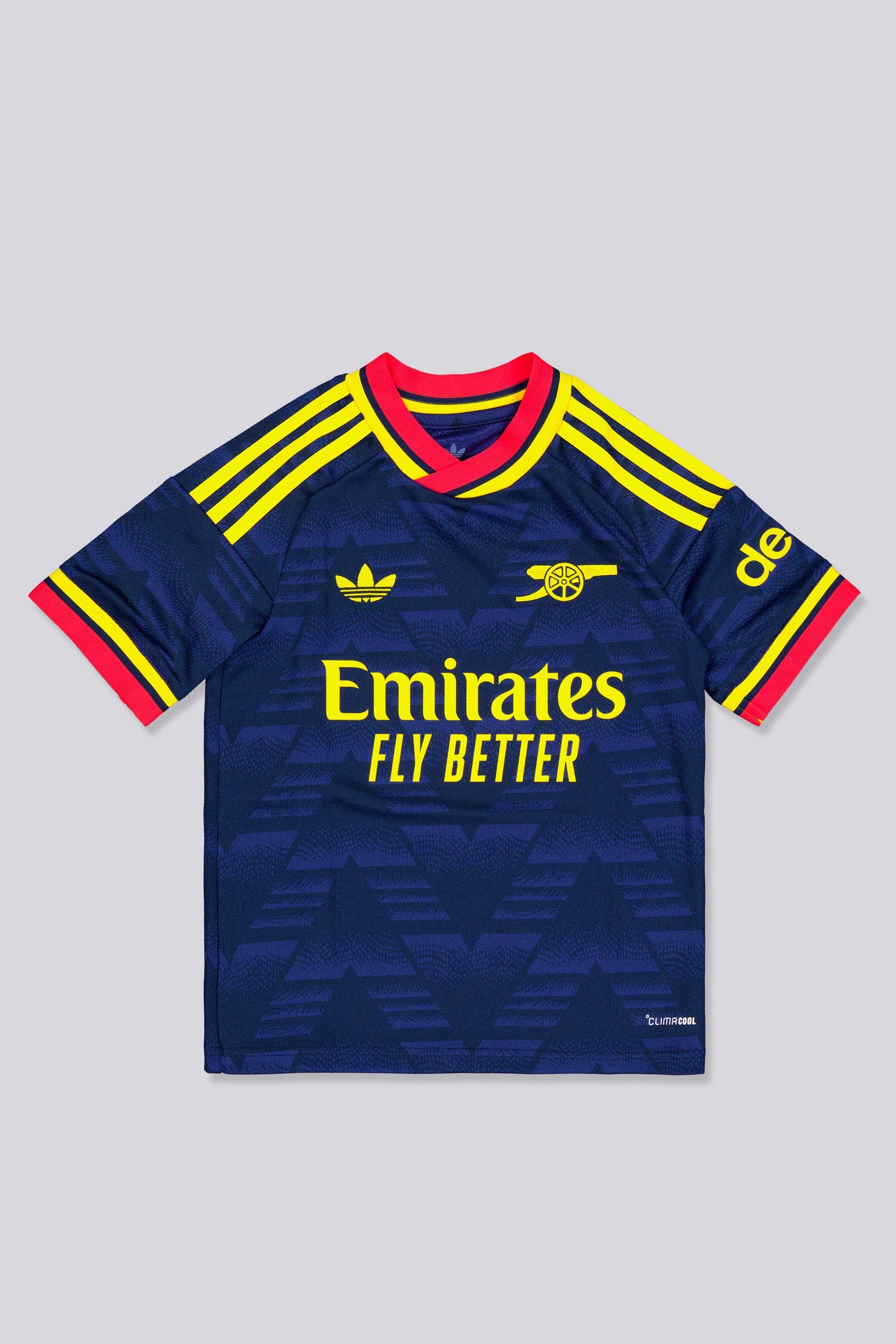 2ª Camiseta Arsenal FC 26/27 Jr Azul MKP talla 10