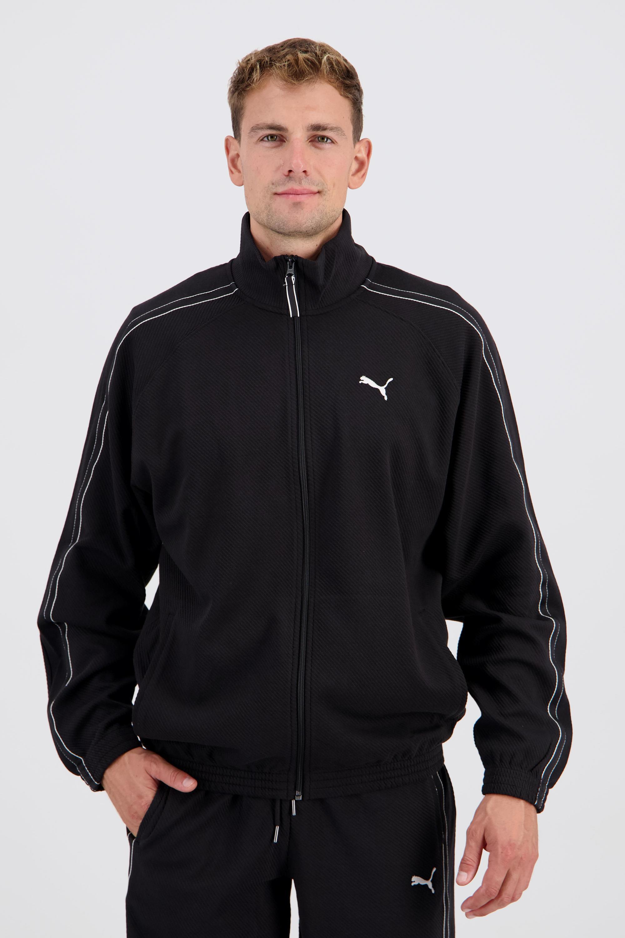 Puma Elevated - Negro - Sudadera Cremallera Hombre talla XL