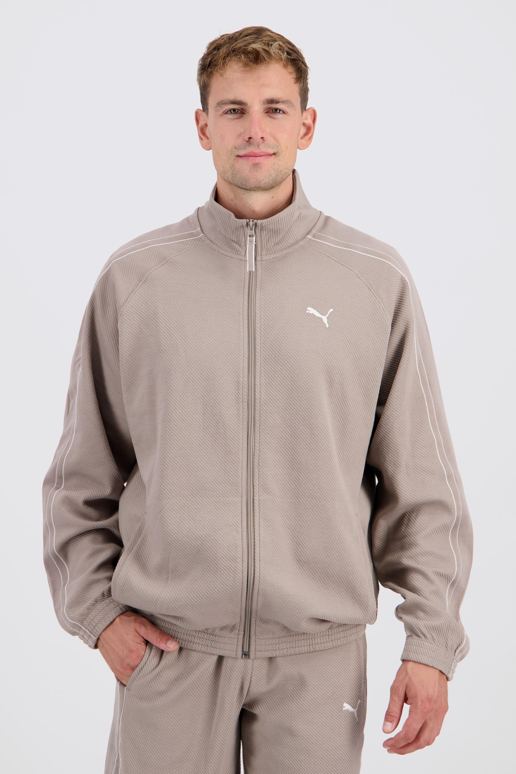 Puma Elevated - Marrón - Sudadera Cremallera Hombre talla M