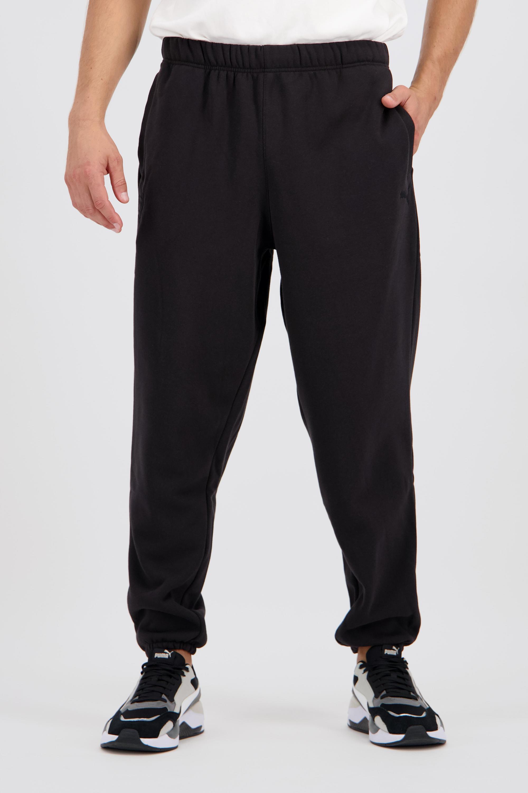 Puma Hoops - Negro - Pantalón Felpa Hombre talla XL