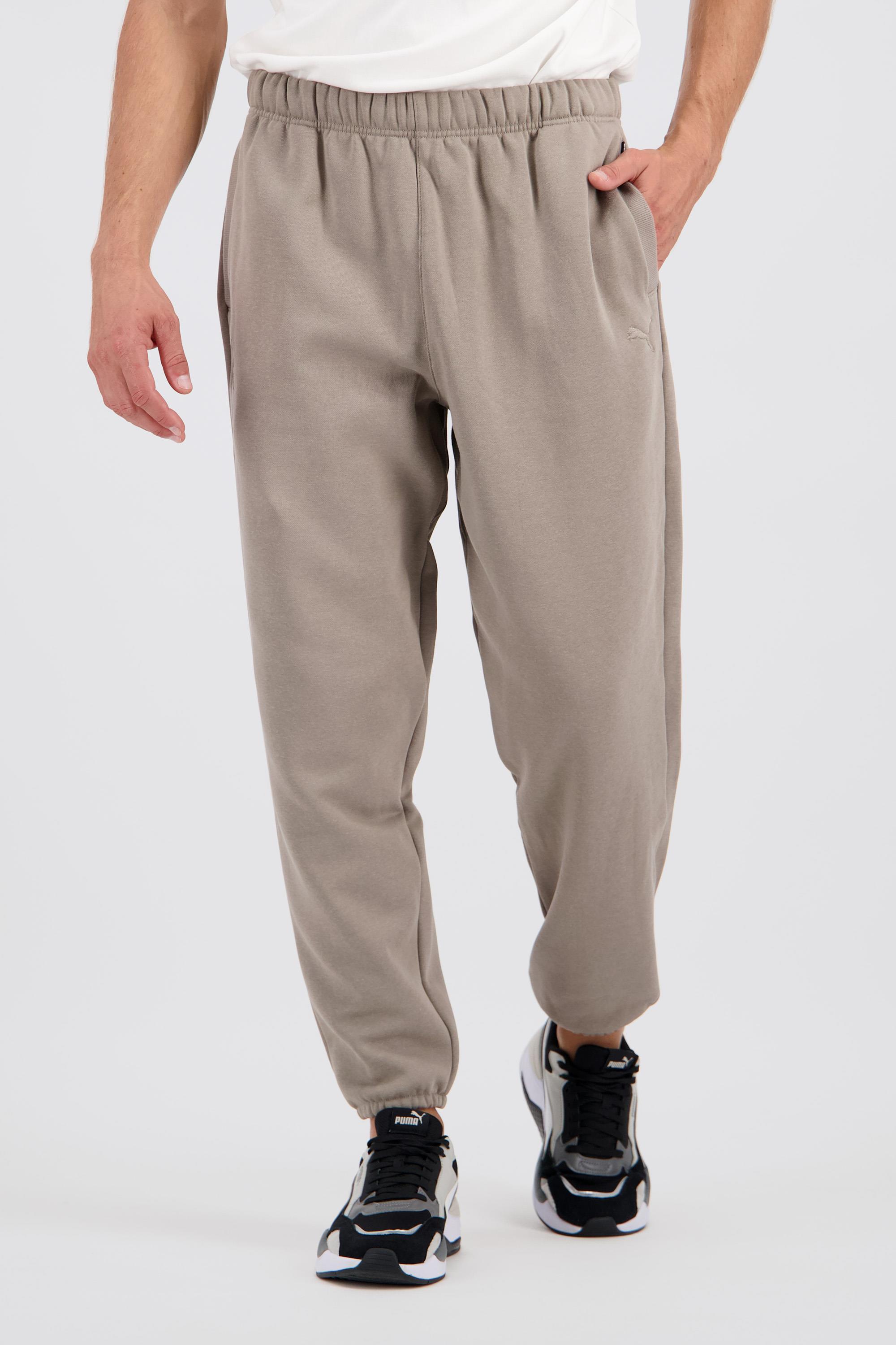 Puma Hoops - Marrón - Pantalón Felpa Hombre talla M