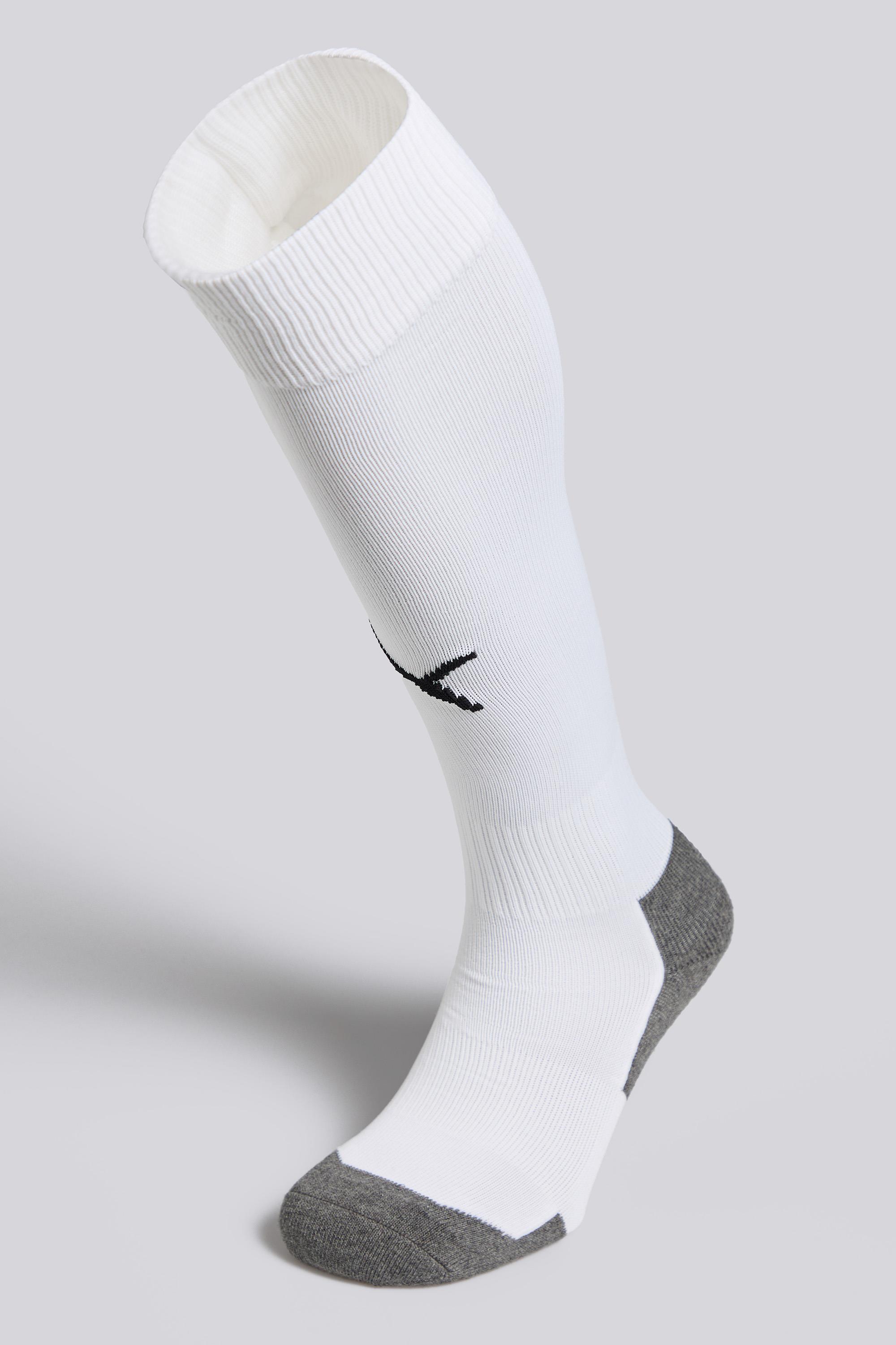Puma Teamliga 26 - Blanco - Medias Fútbol Hombre talla L