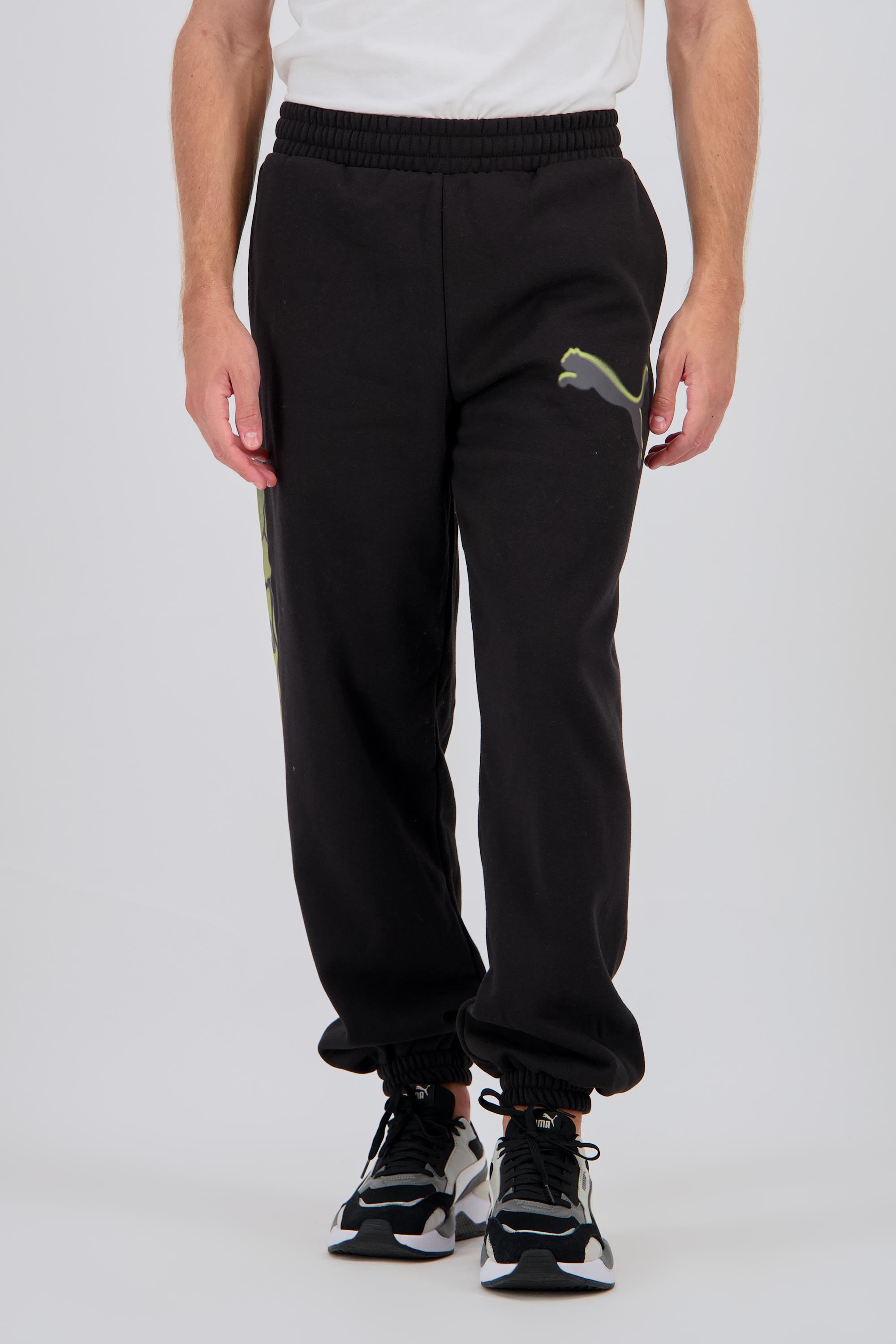 Puma Street - Negro - Pantalón Chándal Hombre talla S