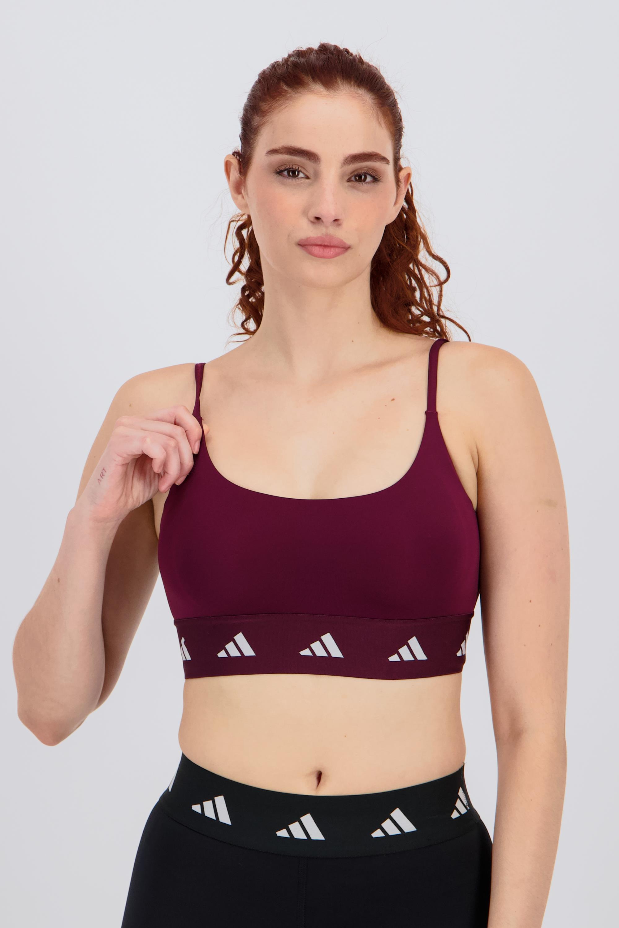 Top Deportivo adidas - Rojo - Sujetador Deportivo Mujer talla M