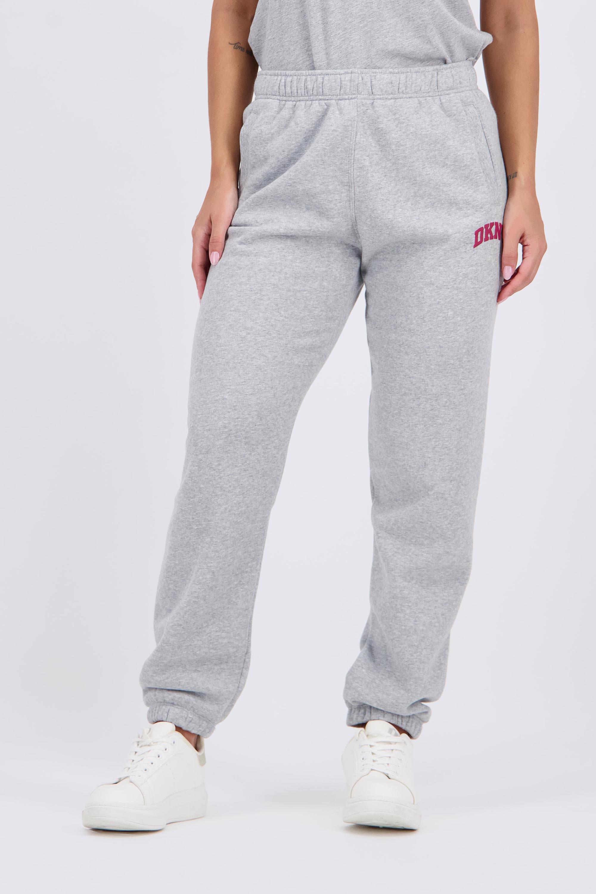 Pantalón Chándal DKNY - Gris - Pantalón Largo Mujer talla S