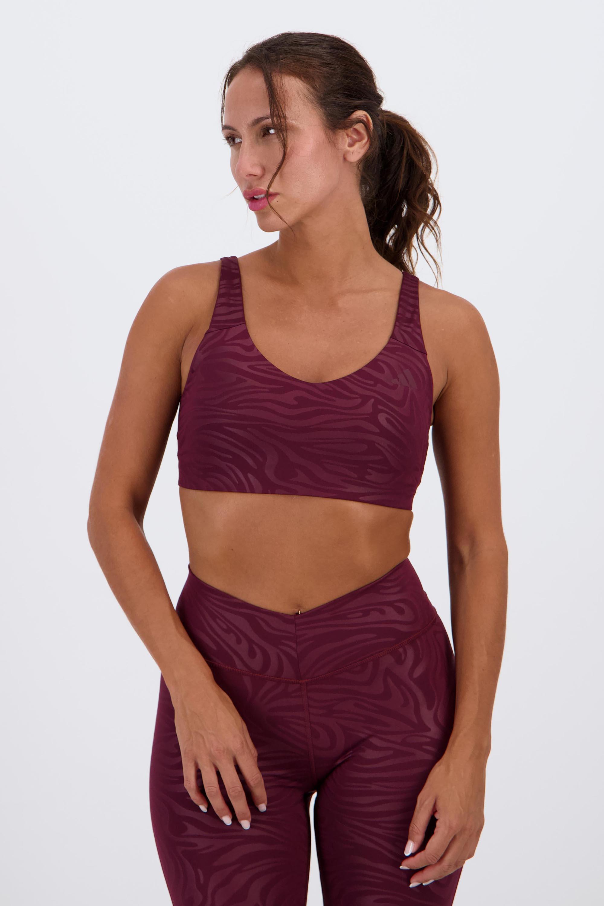 Top adidas - Rojo - Sujetador Deportivo Mujer MKP talla L