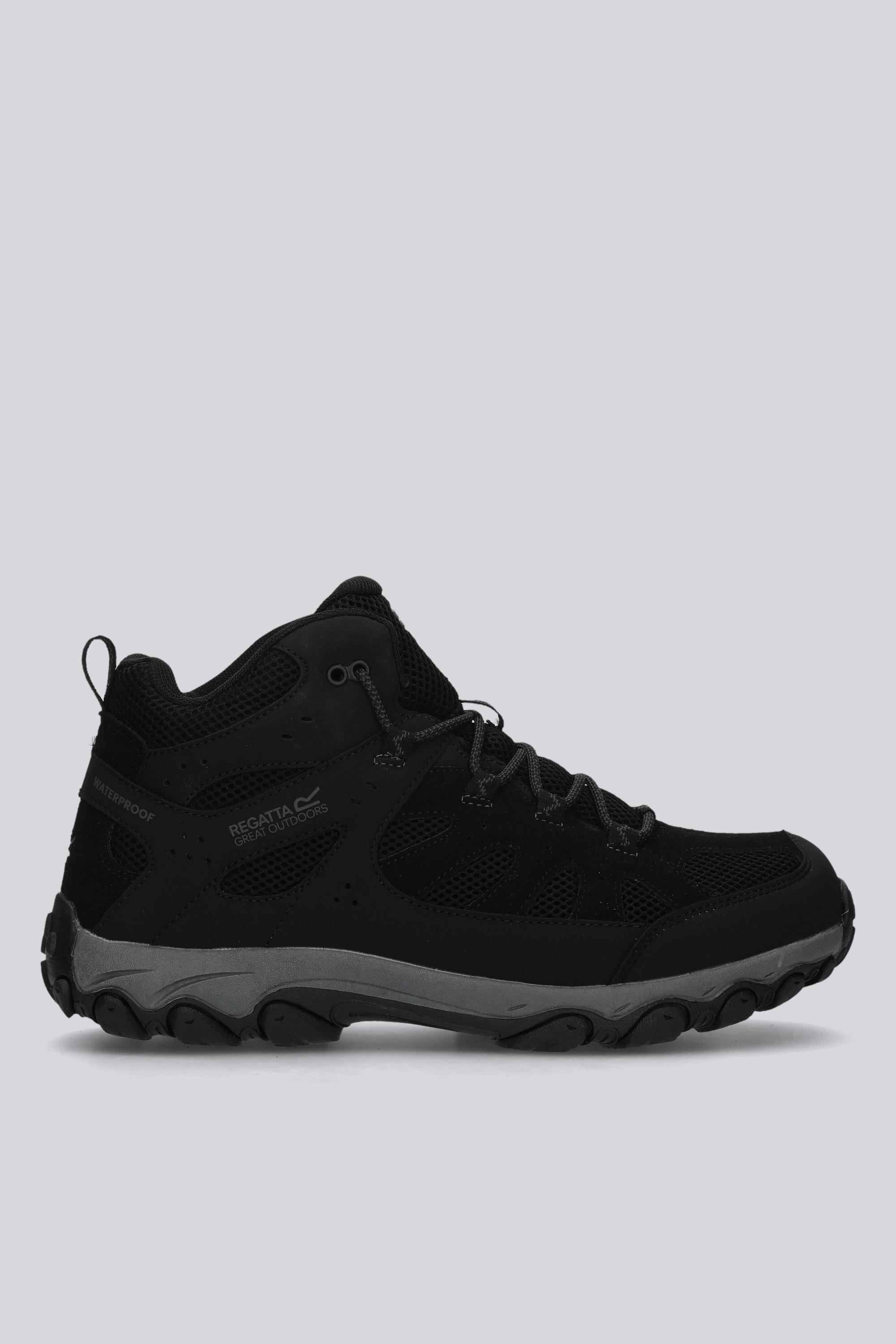 regatta edgepoint mid - negro - botas hombre talla 44